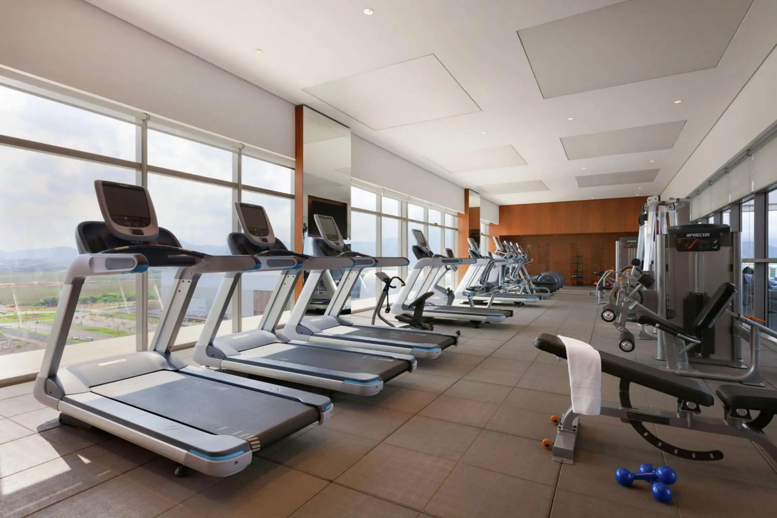 Fitness centre/facilities in Hilton Barra Rio de Janeiro Fitness centre/facilities in Hilton Barra Rio de Janeiro