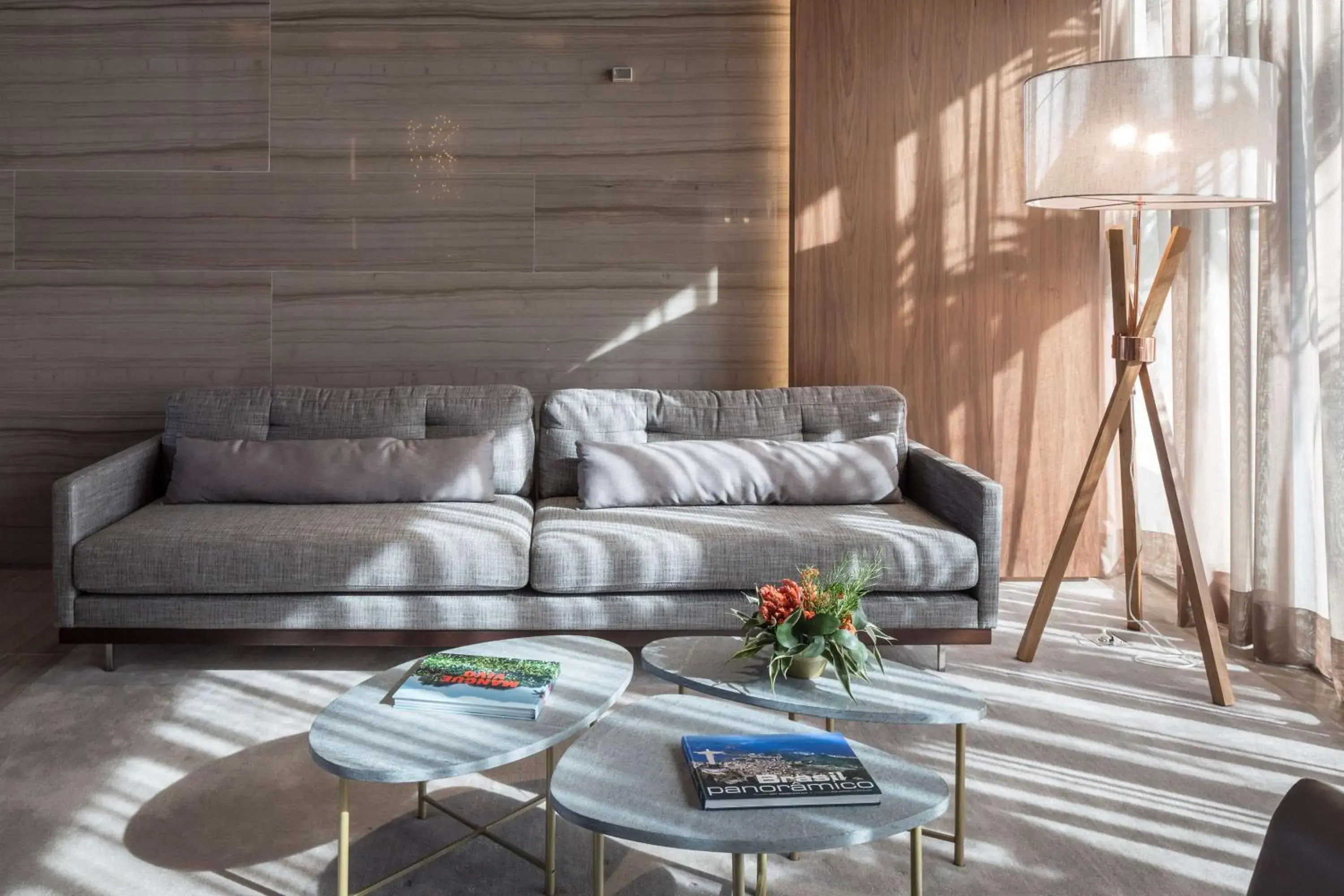 Lobby or reception in Hilton Barra Rio de Janeiro Lobby or reception in Hilton Barra Rio de Janeiro