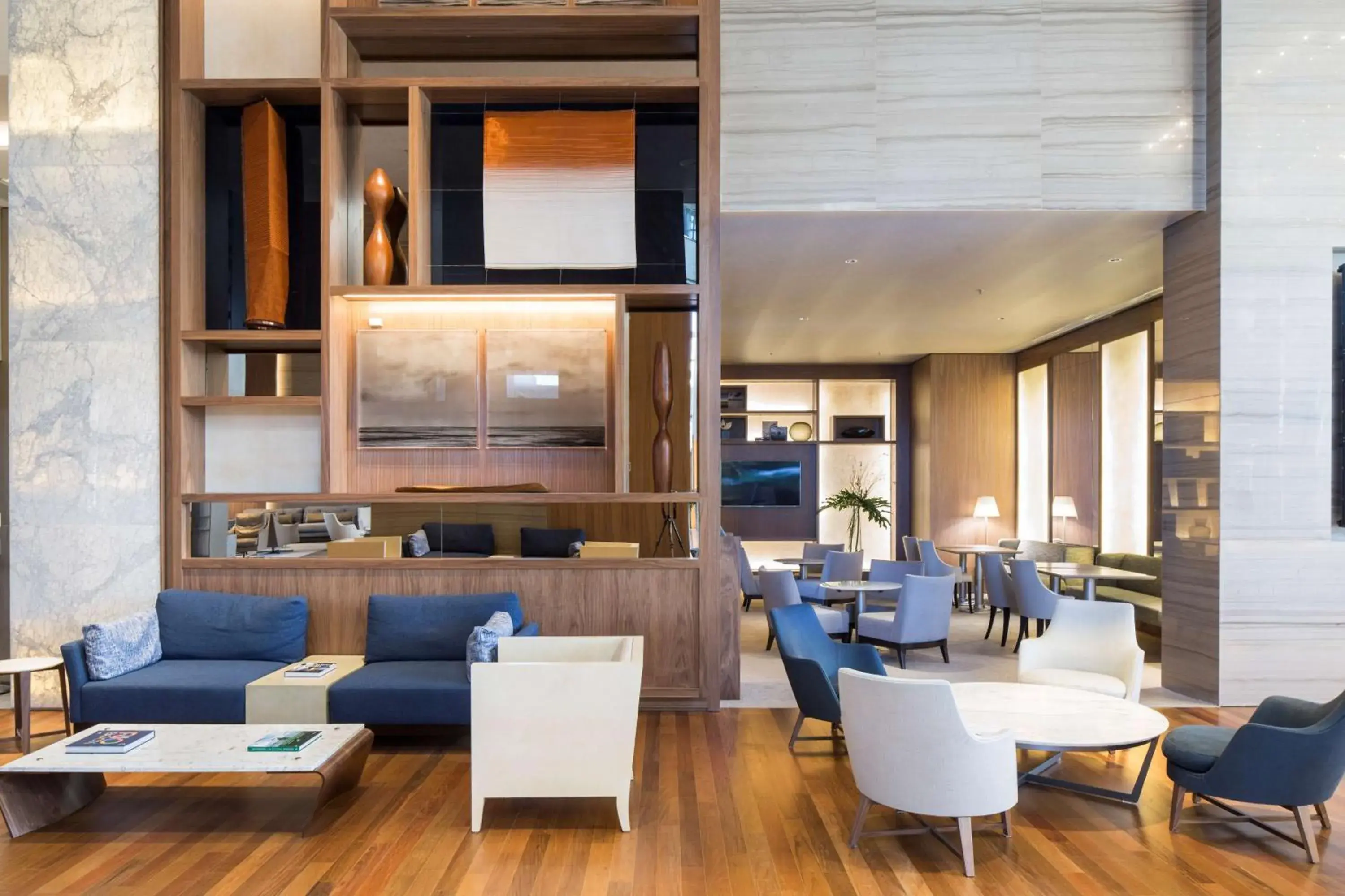 Lobby or reception in Hilton Barra Rio de Janeiro Lobby or reception in Hilton Barra Rio de Janeiro