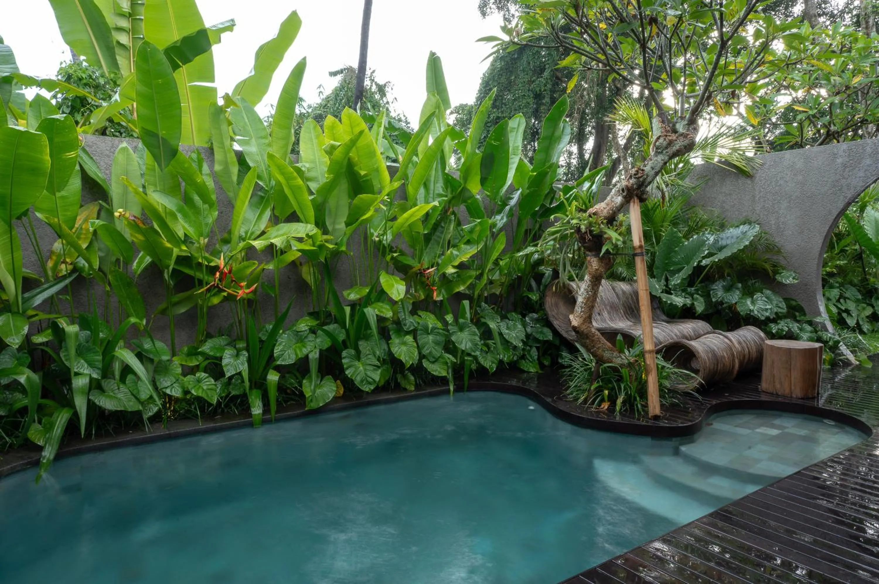 Swimming pool in Villa Suarga Des Anicca