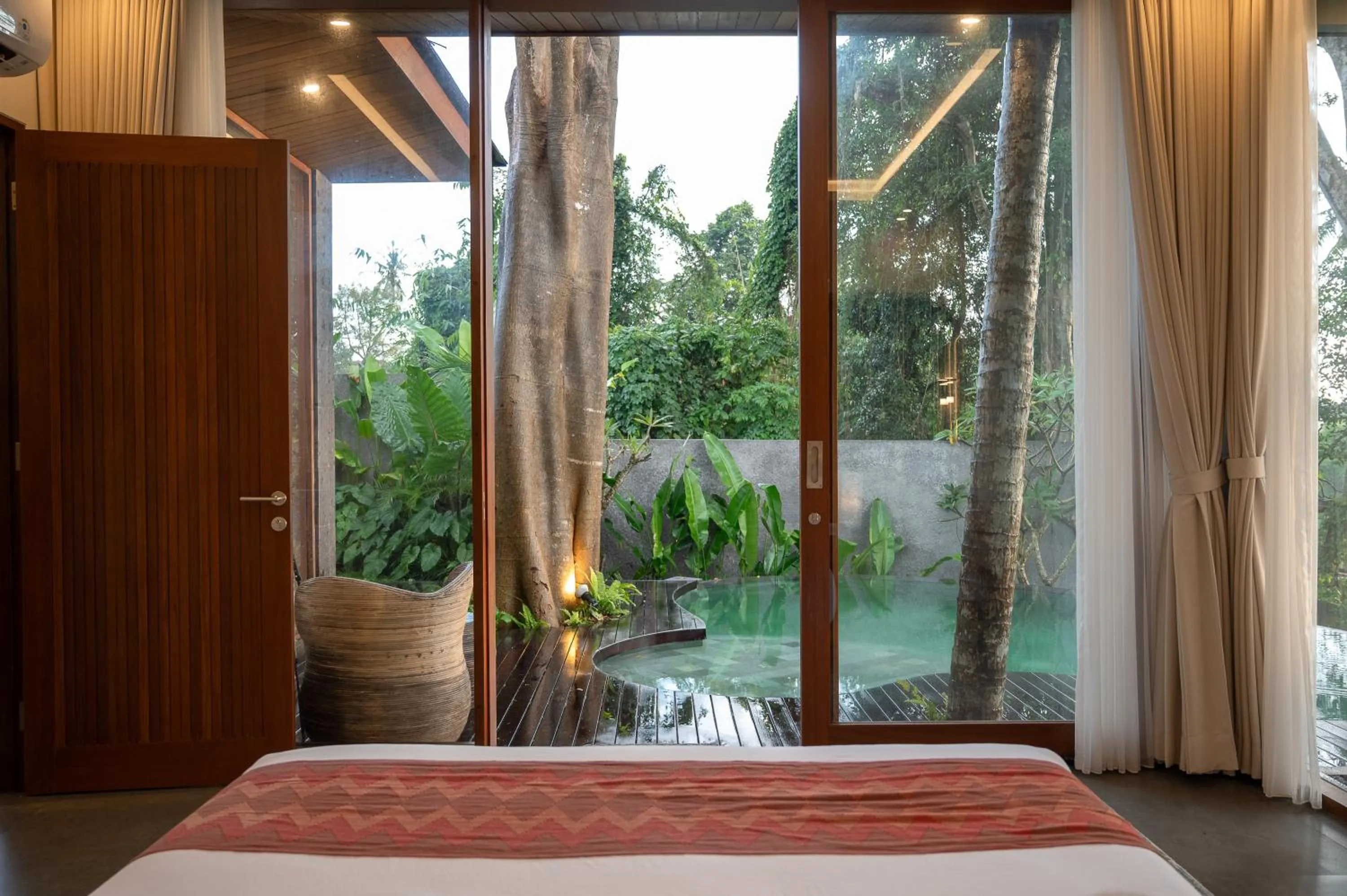Natural landscape, Bed in Villa Suarga Des Anicca