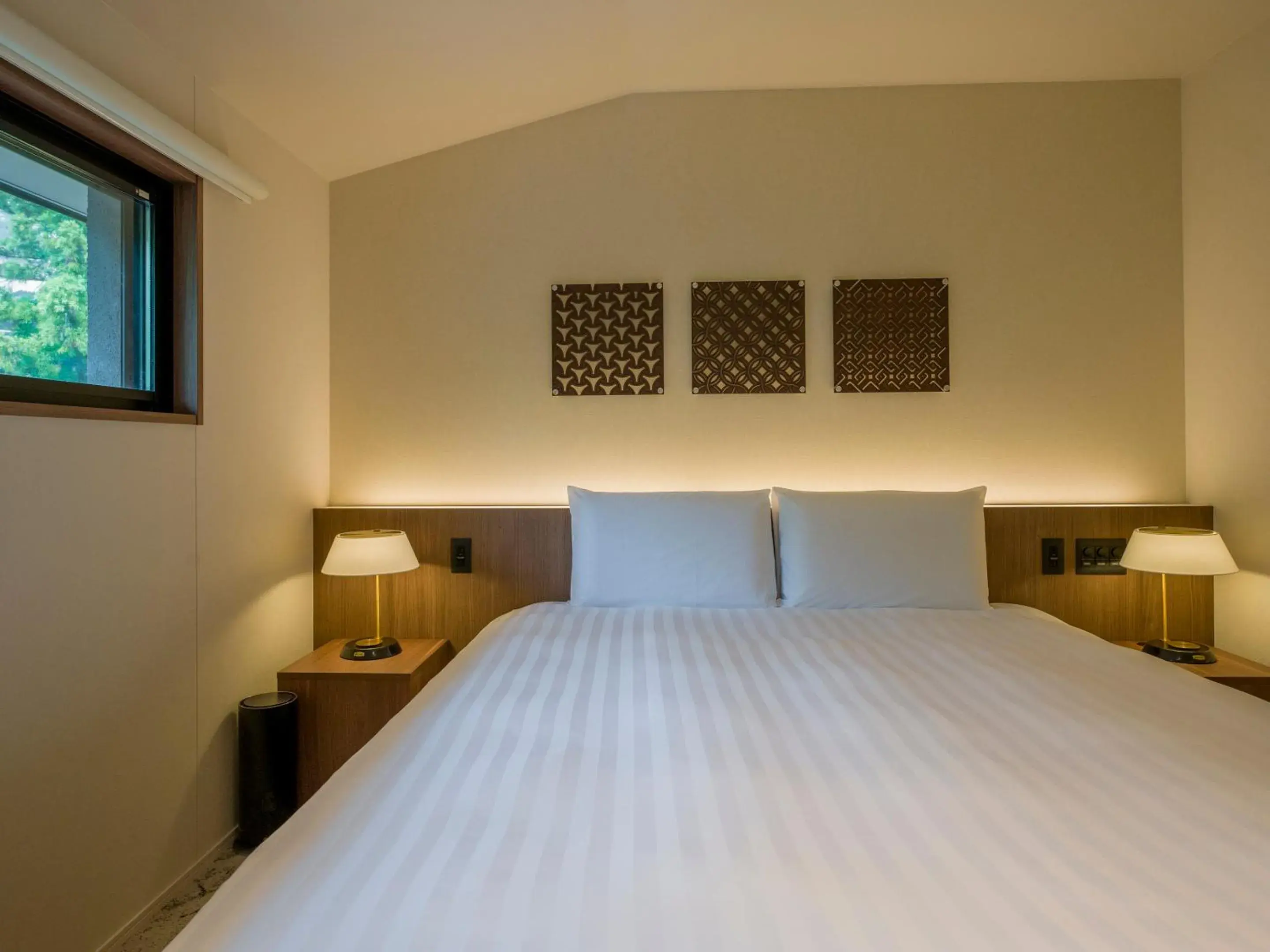 Bed in Rakuten STAY TERRACE Hakone Kowakudani Bed in Rakuten STAY TERRACE Hakone Kowakudani