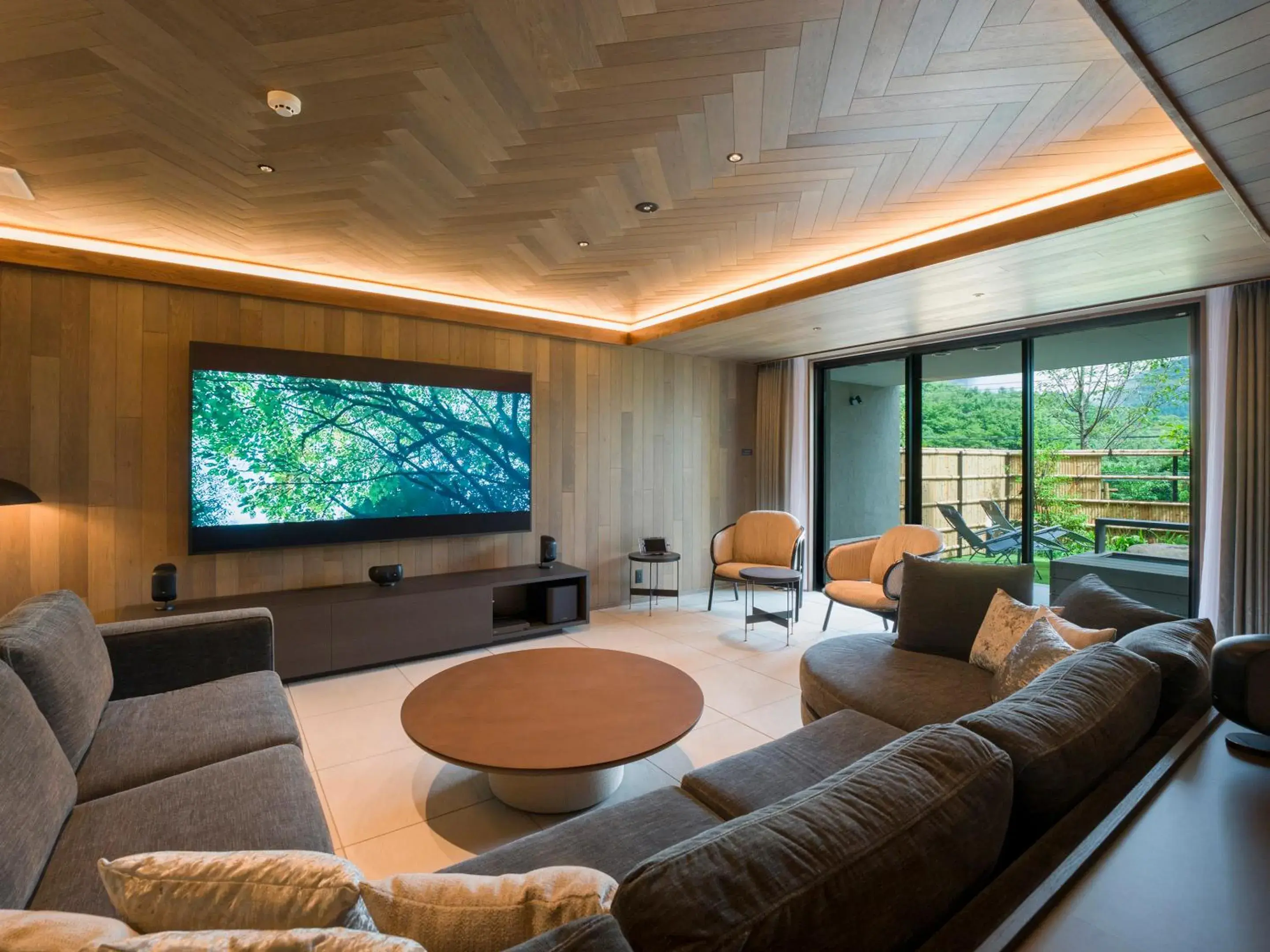 Living room in Rakuten STAY TERRACE Hakone Kowakudani Living room in Rakuten STAY TERRACE Hakone Kowakudani