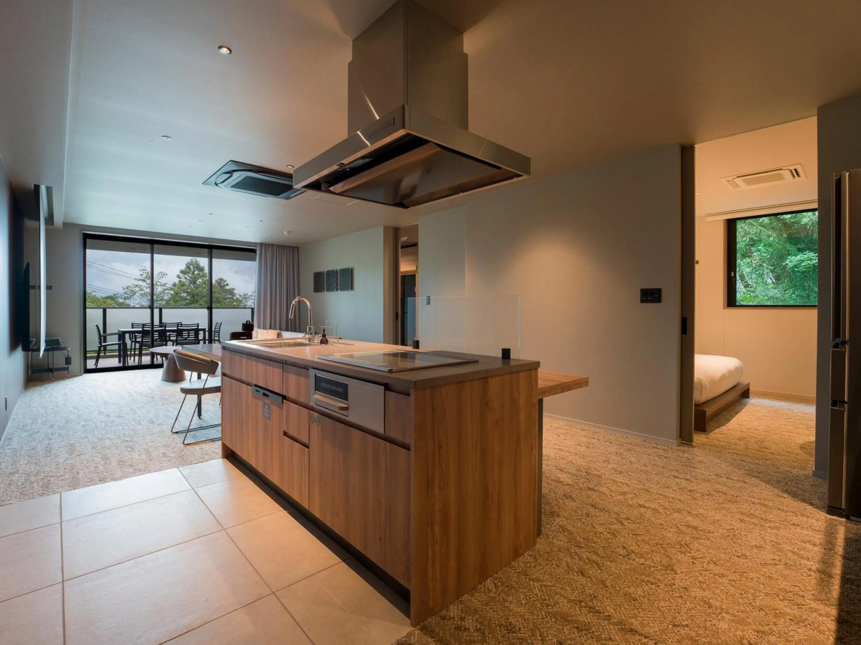 Kitchen or kitchenette in Rakuten STAY TERRACE Hakone Kowakudani