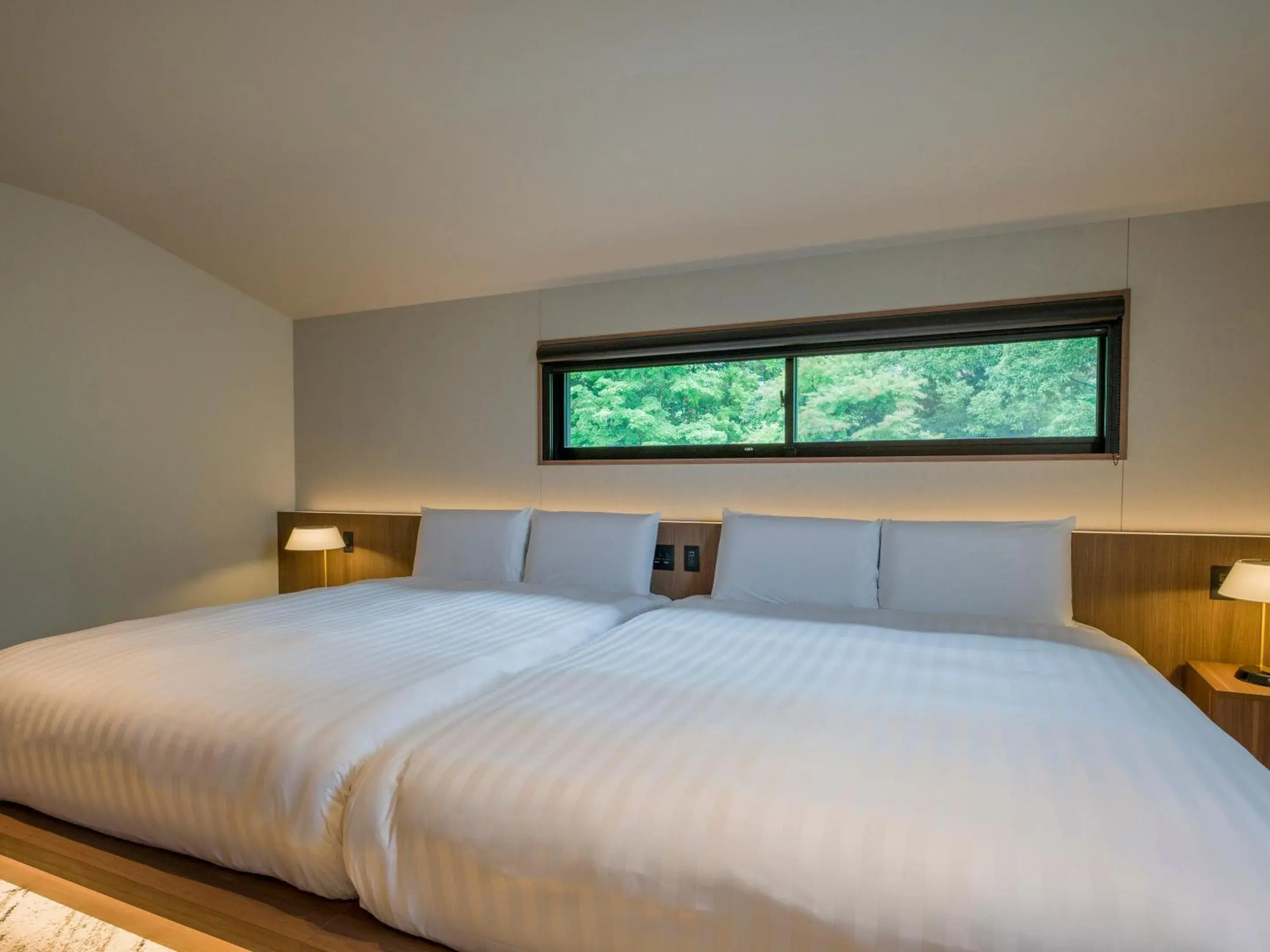 Bed in Rakuten STAY TERRACE Hakone Kowakudani Bed in Rakuten STAY TERRACE Hakone Kowakudani