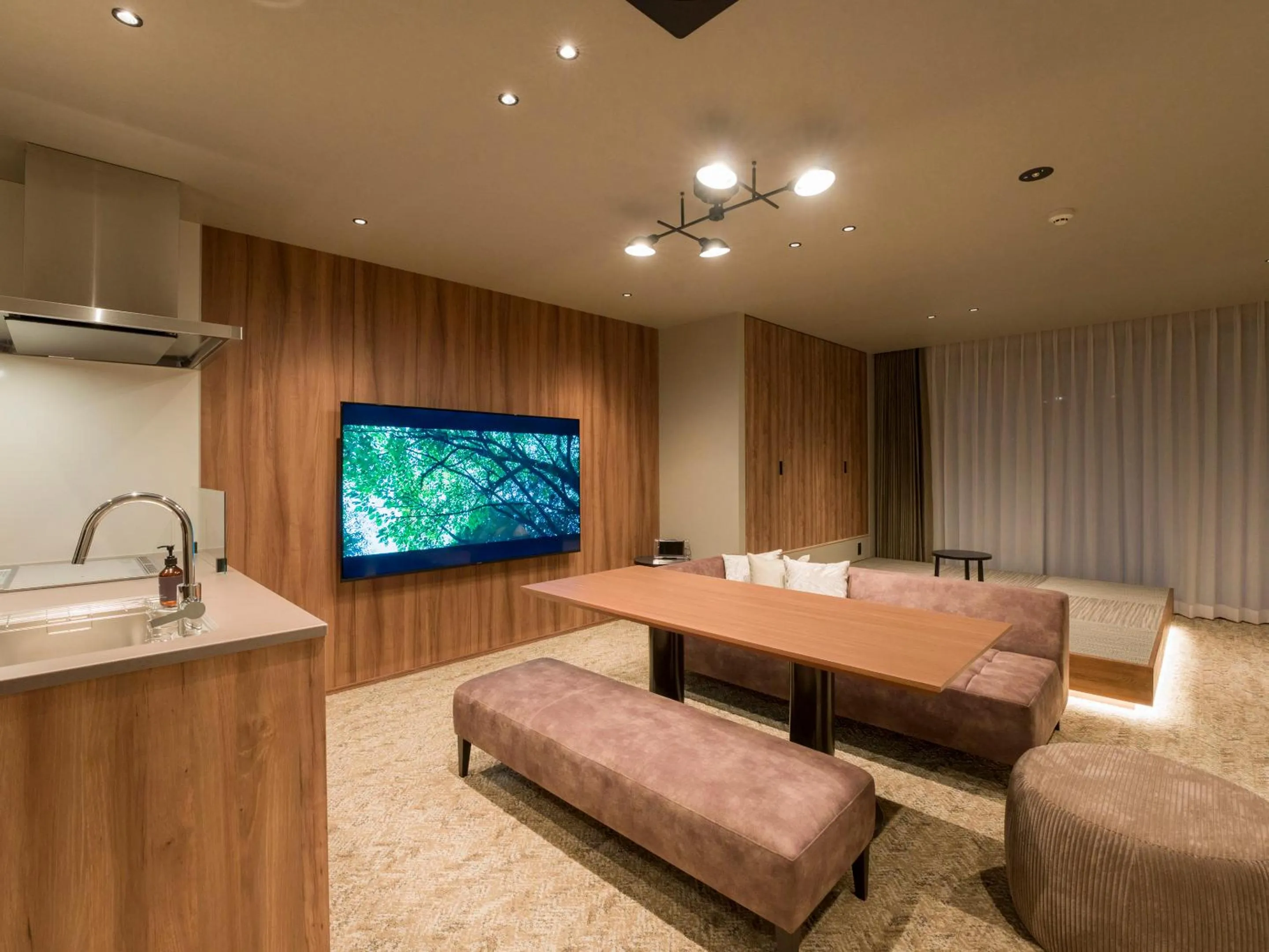 Kitchen or kitchenette in Rakuten STAY TERRACE Hakone Kowakudani