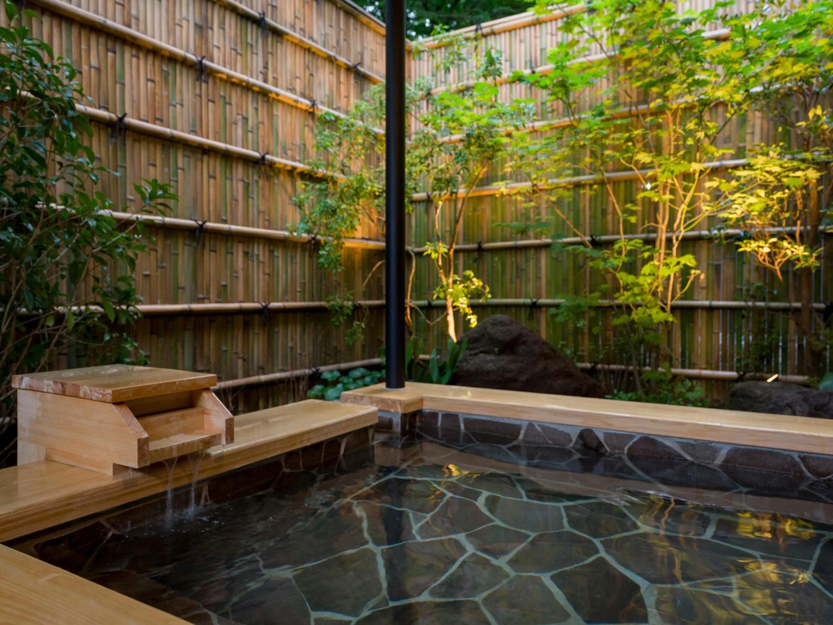 Open Air Bath in Rakuten STAY TERRACE Hakone Kowakudani