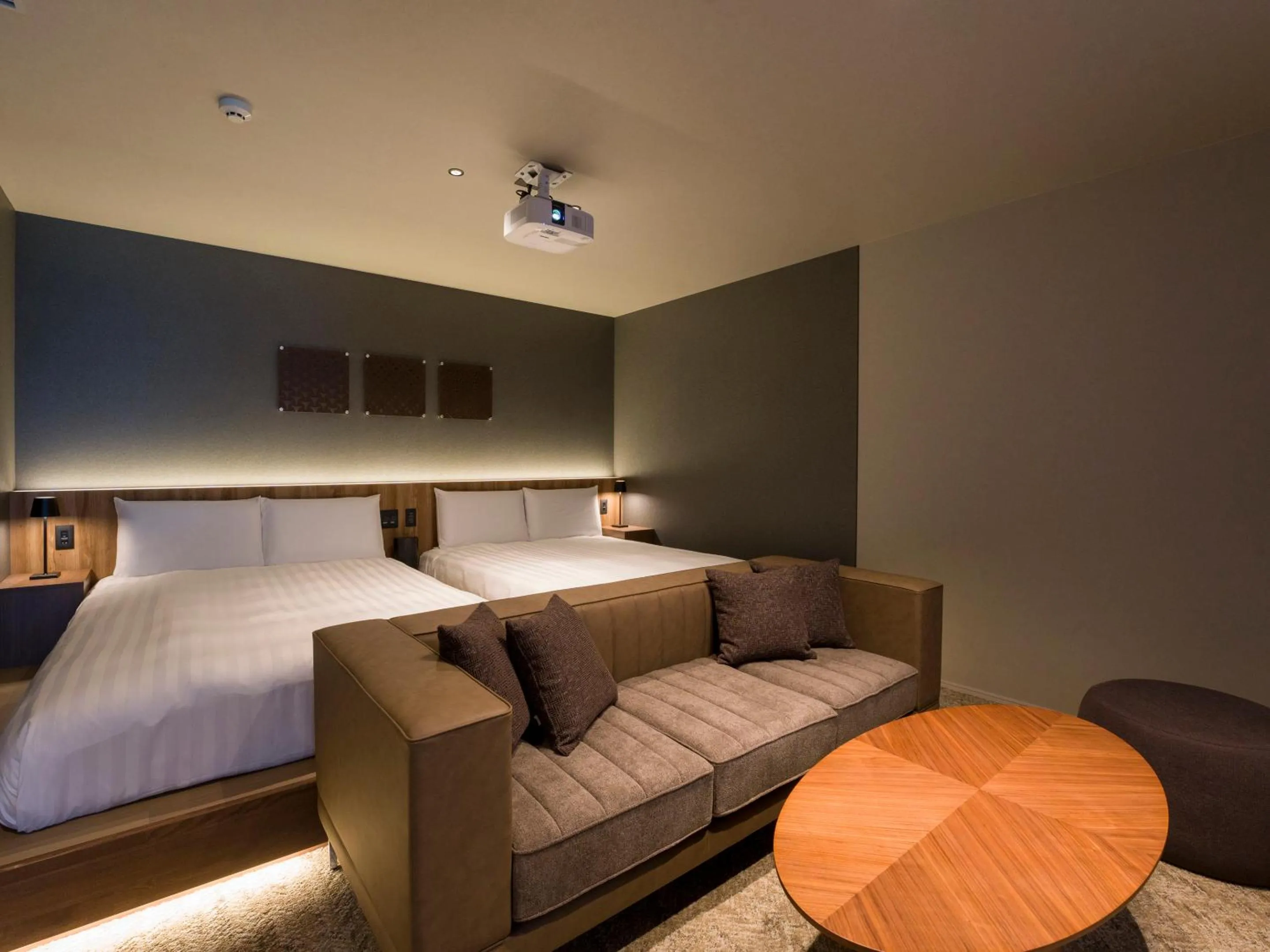 Bed in Rakuten STAY TERRACE Hakone Kowakudani