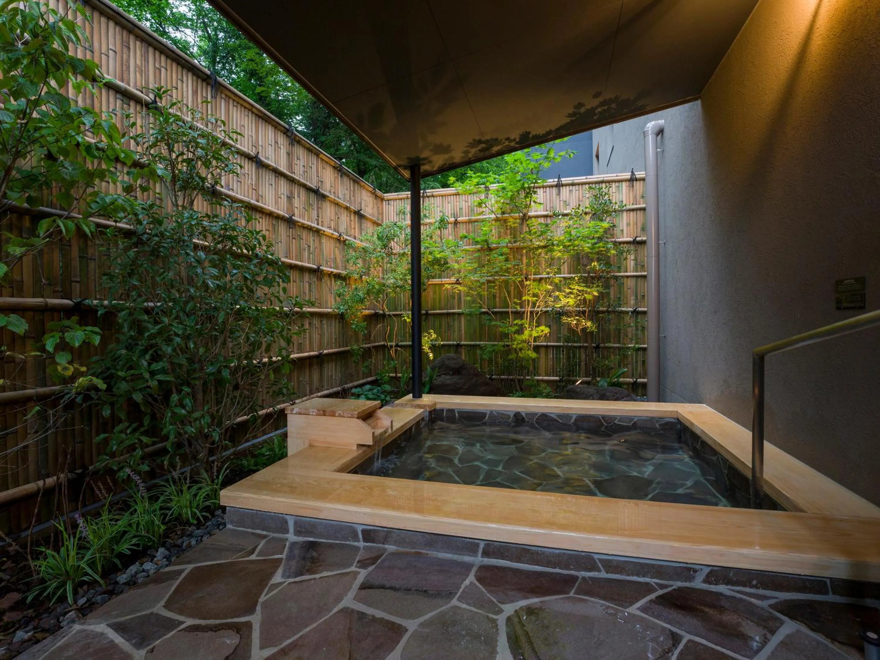 Open Air Bath in Rakuten STAY TERRACE Hakone Kowakudani