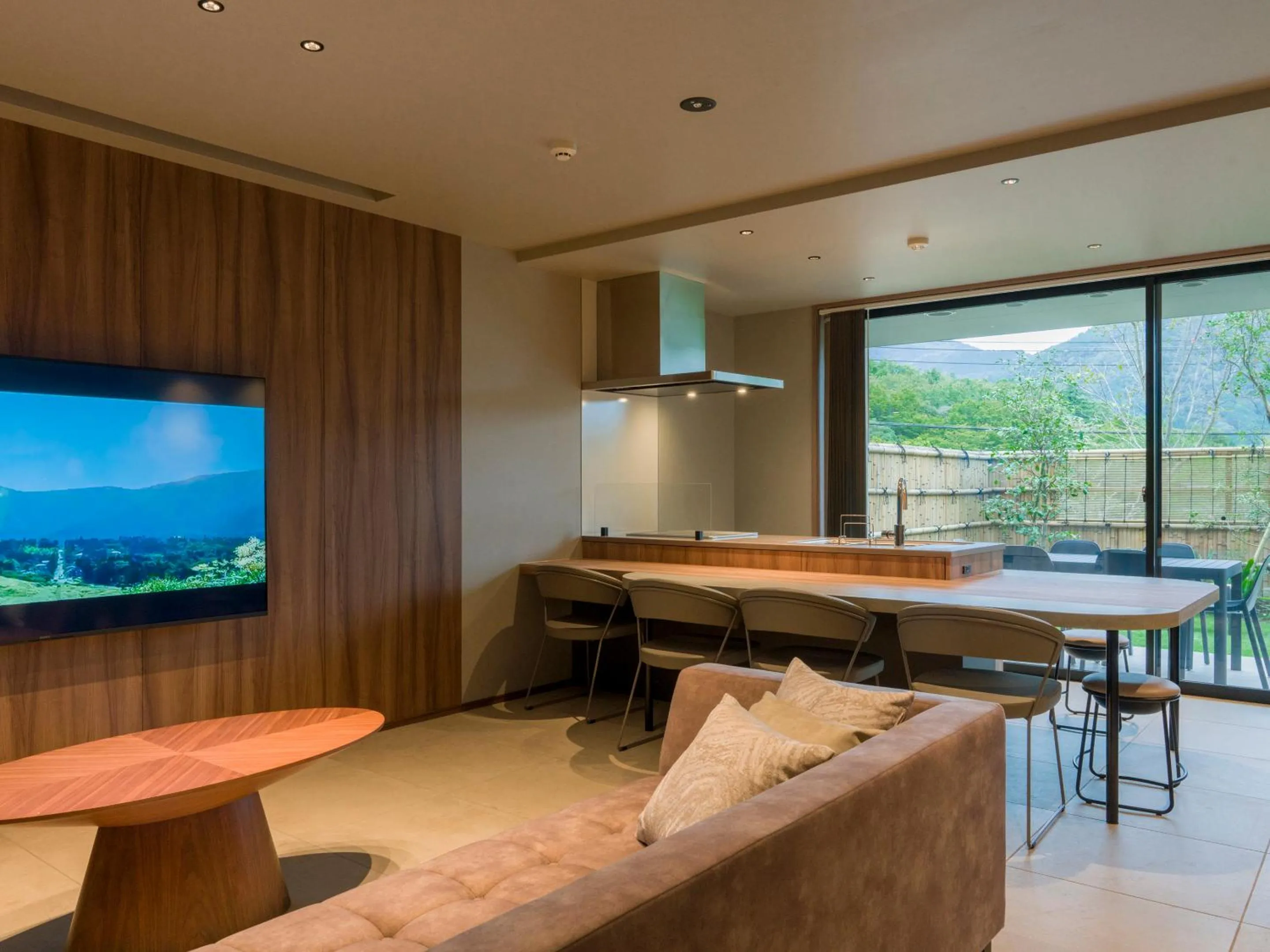 Living room in Rakuten STAY TERRACE Hakone Kowakudani