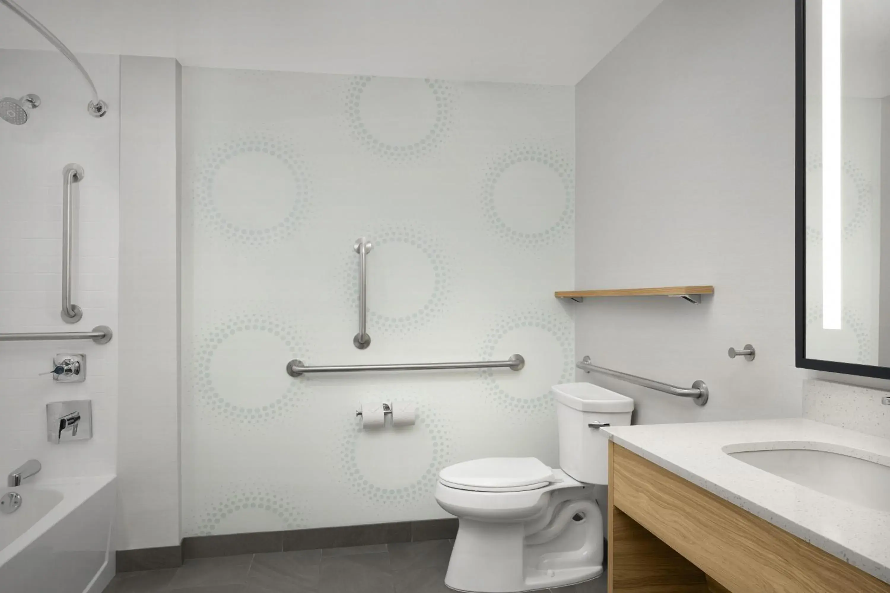 Bathroom in Tru By Hilton Stockbridge Bathroom in Tru By Hilton Stockbridge