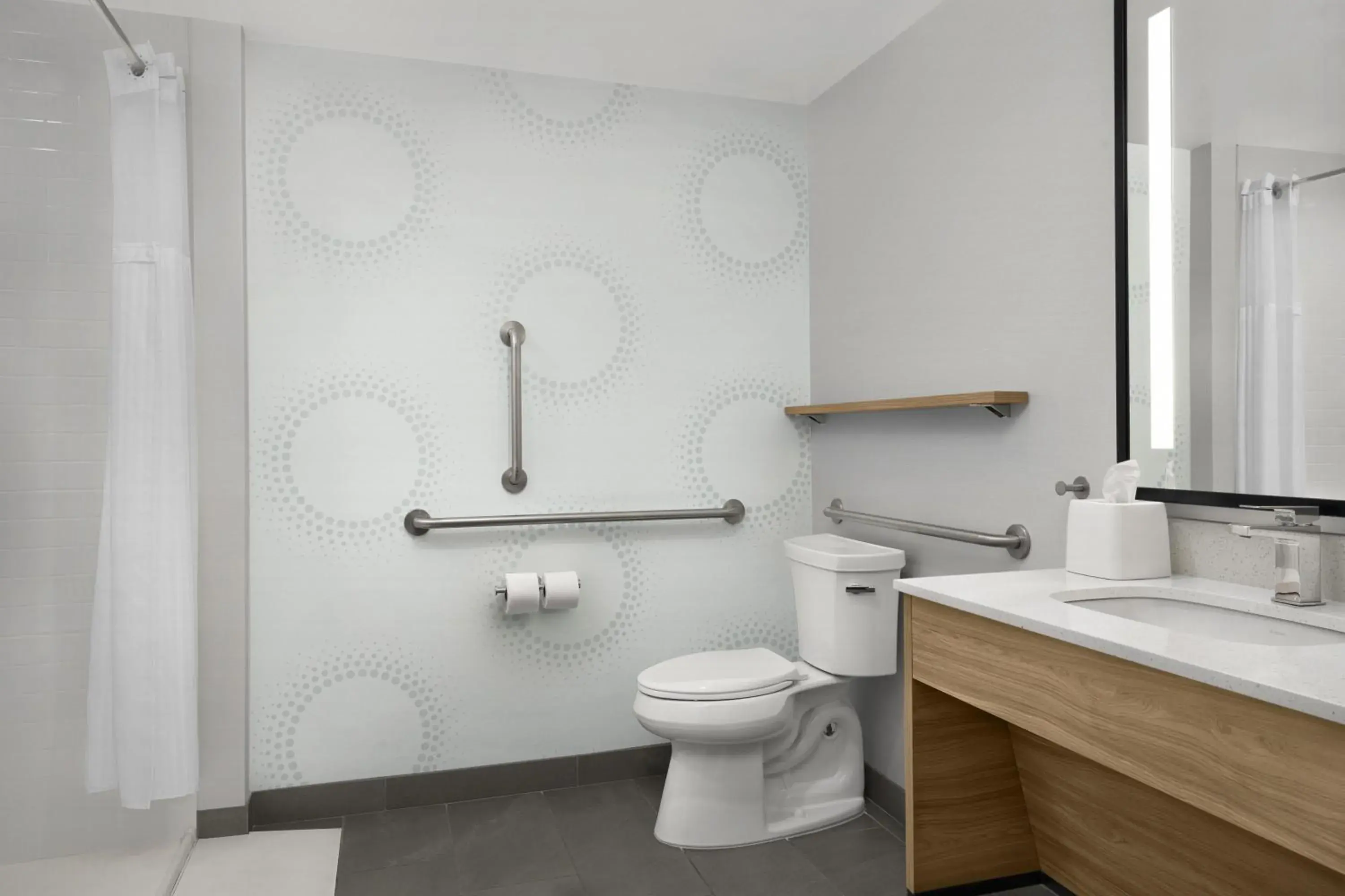 Bathroom in Tru By Hilton Stockbridge Bathroom in Tru By Hilton Stockbridge