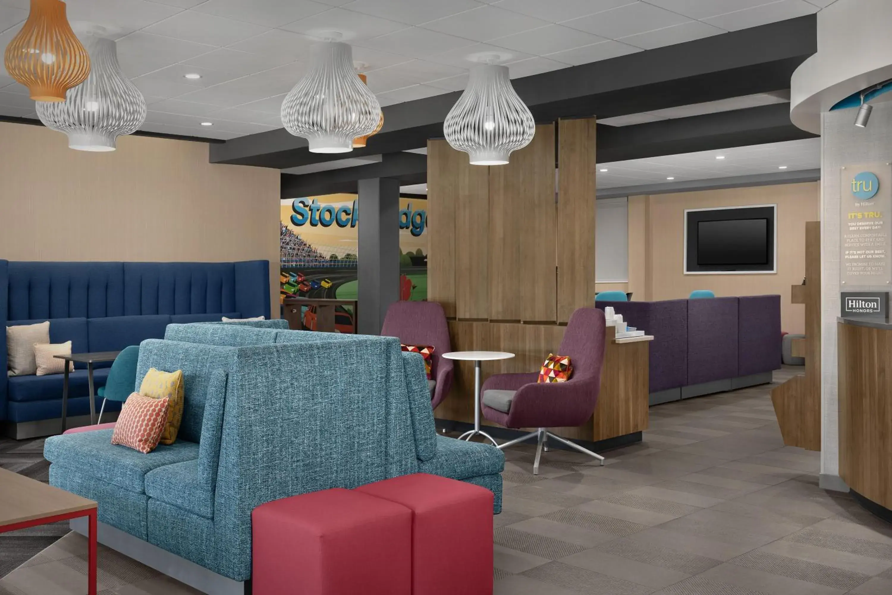 Lobby or reception in Tru By Hilton Stockbridge Lobby or reception in Tru By Hilton Stockbridge