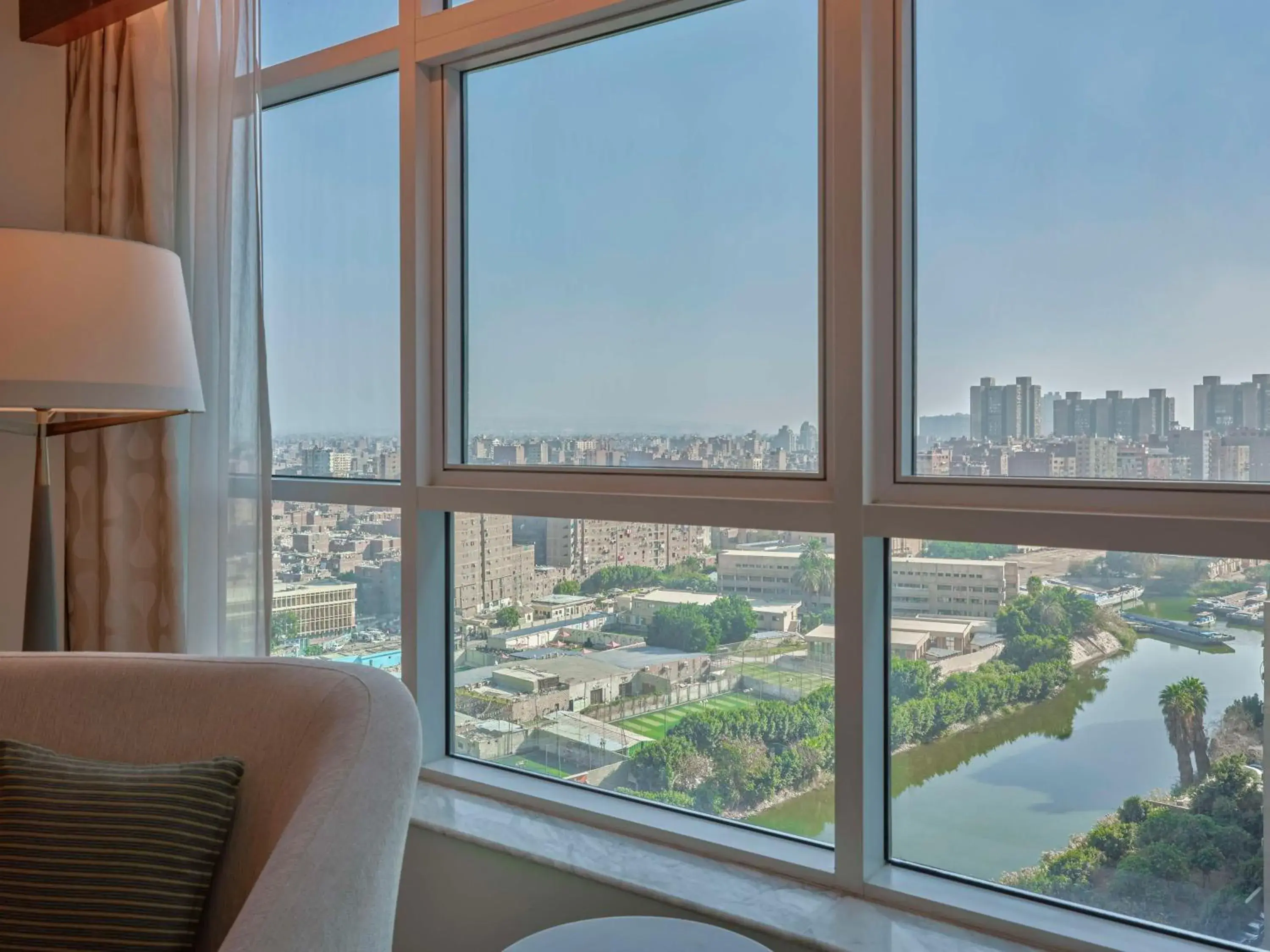 Queen Room with Two Queen Beds in Hilton Cairo Nile Maadi Queen Room with Two Queen Beds in Hilton Cairo Nile Maadi