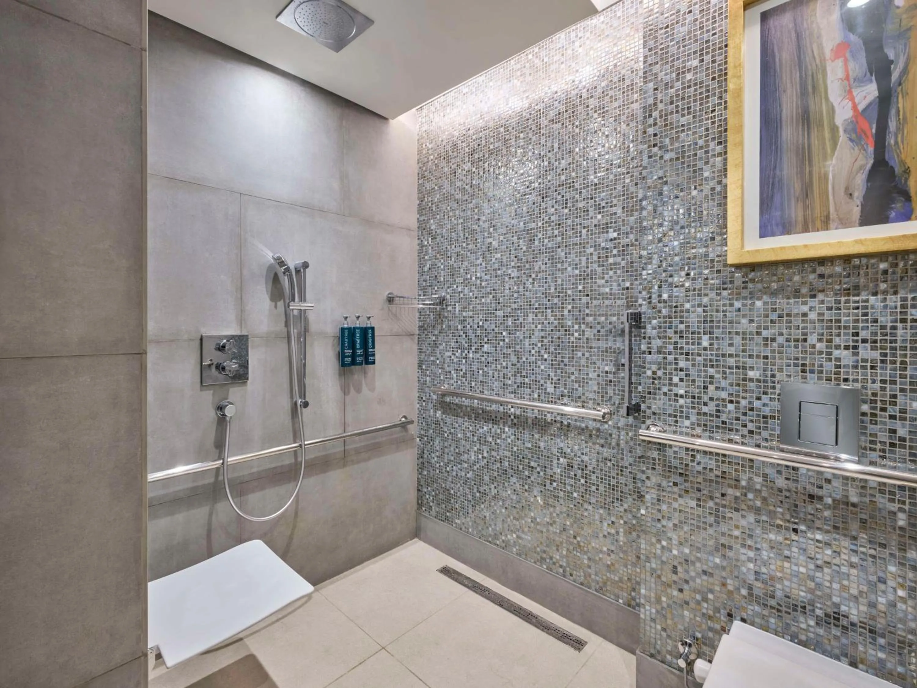 Bathroom in Hilton Cairo Nile Maadi