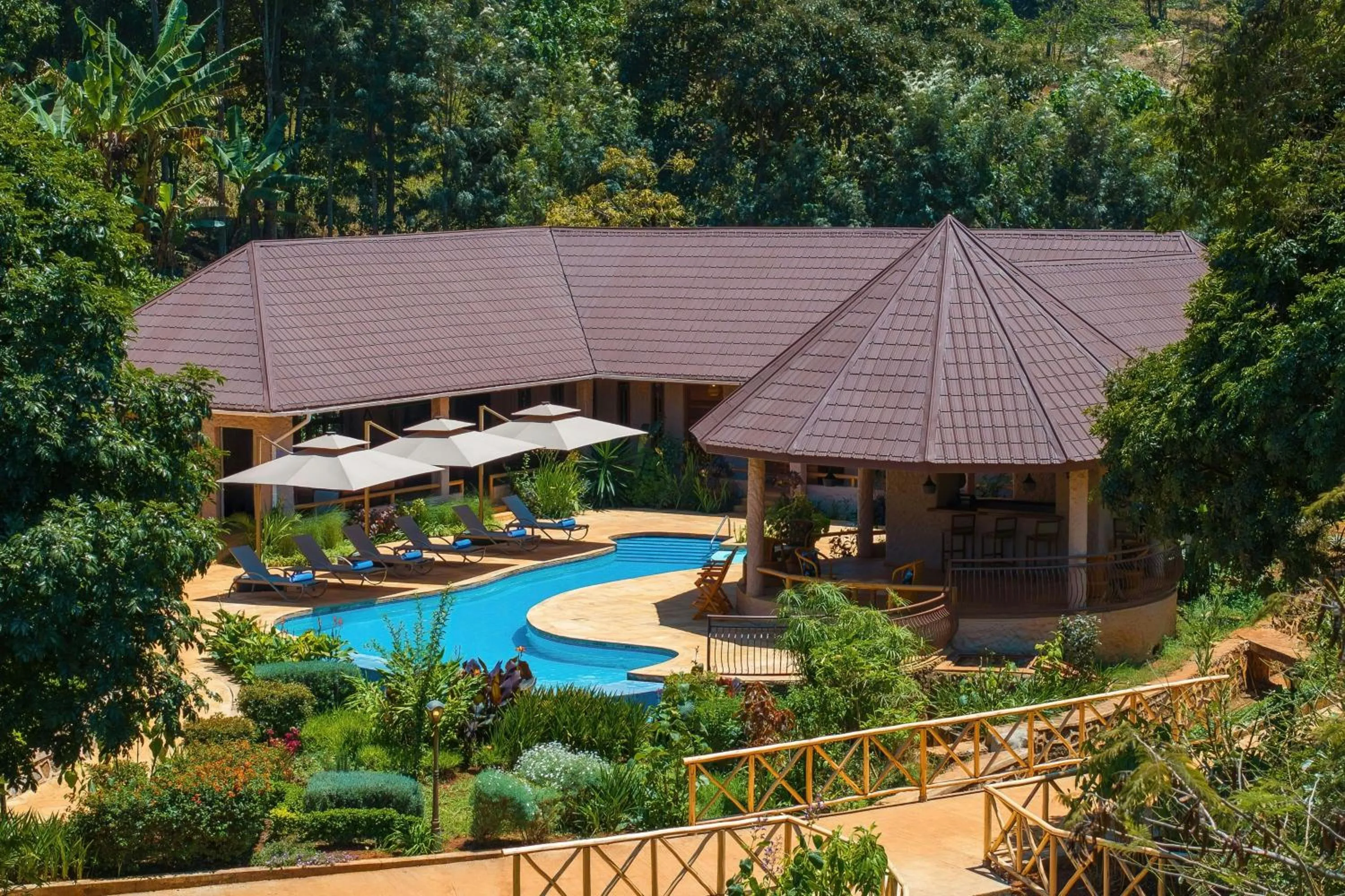 Swimming pool in Turaco Ngorongoro Valley, a Tribute Portfolio Lodge