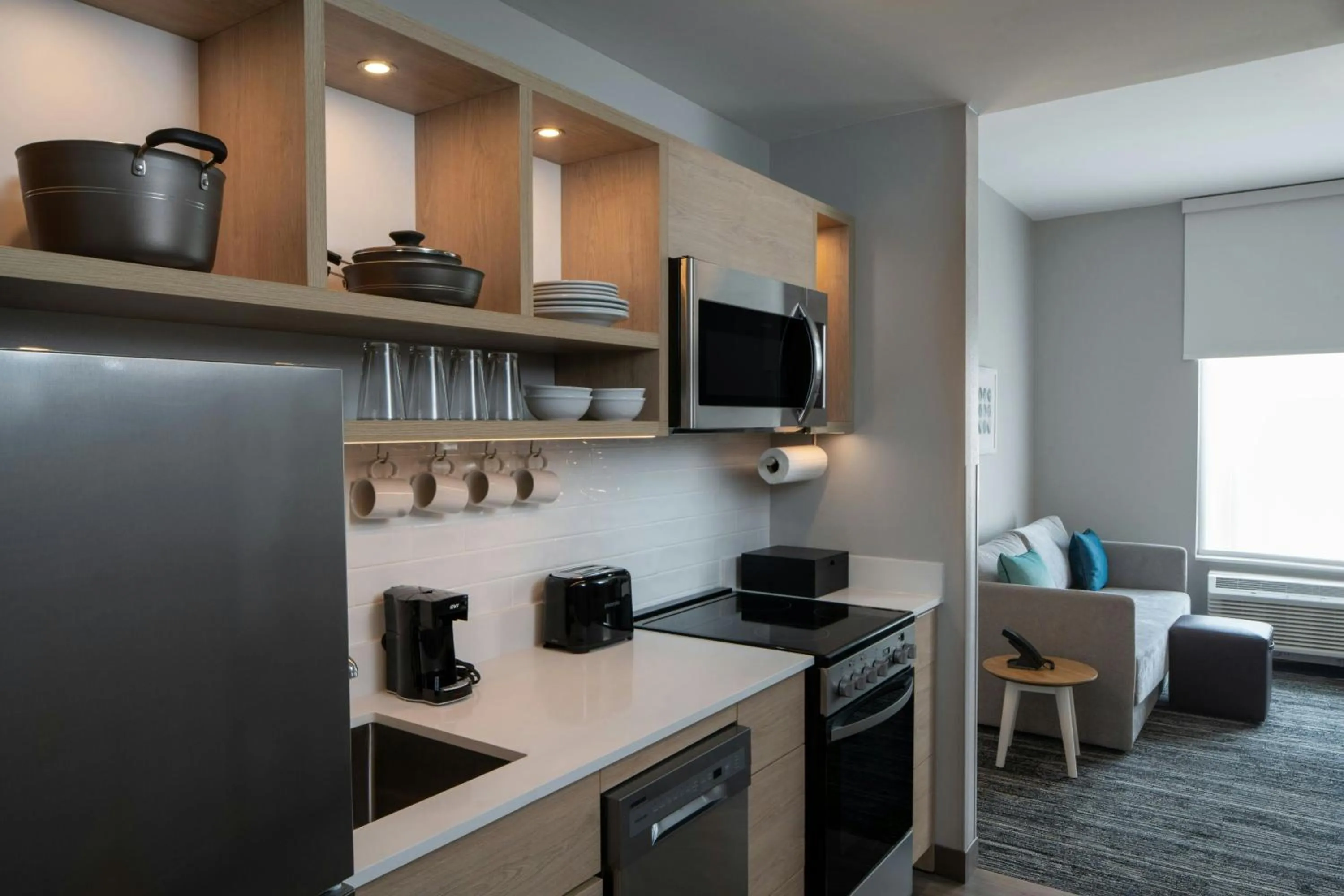 Kitchen or kitchenette in TownePlace Suites by Marriott West Lafayette