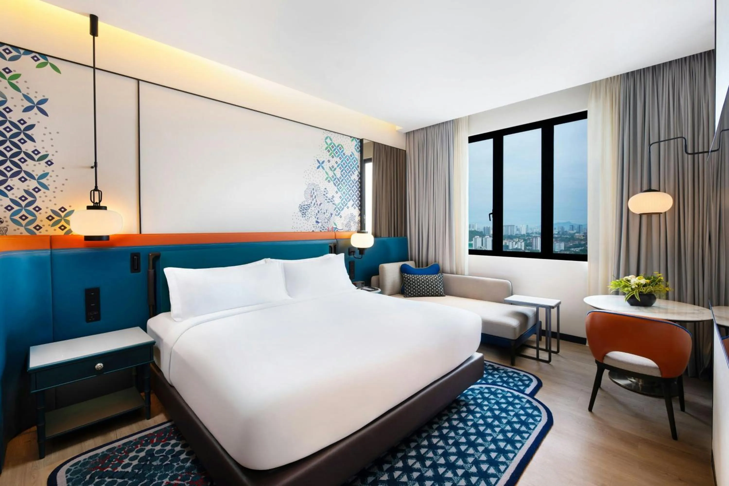 Bedroom, Bed in Iconic Marjorie Hotel, Penang, a Tribute Portfolio Hotel