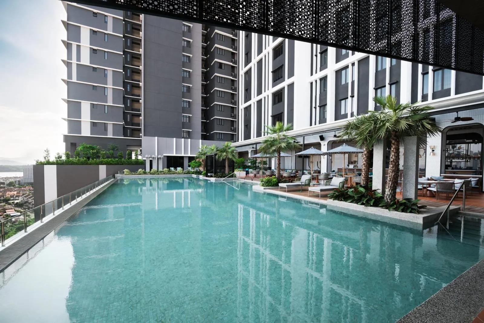 Swimming pool in Iconic Marjorie Hotel, Penang, a Tribute Portfolio Hotel