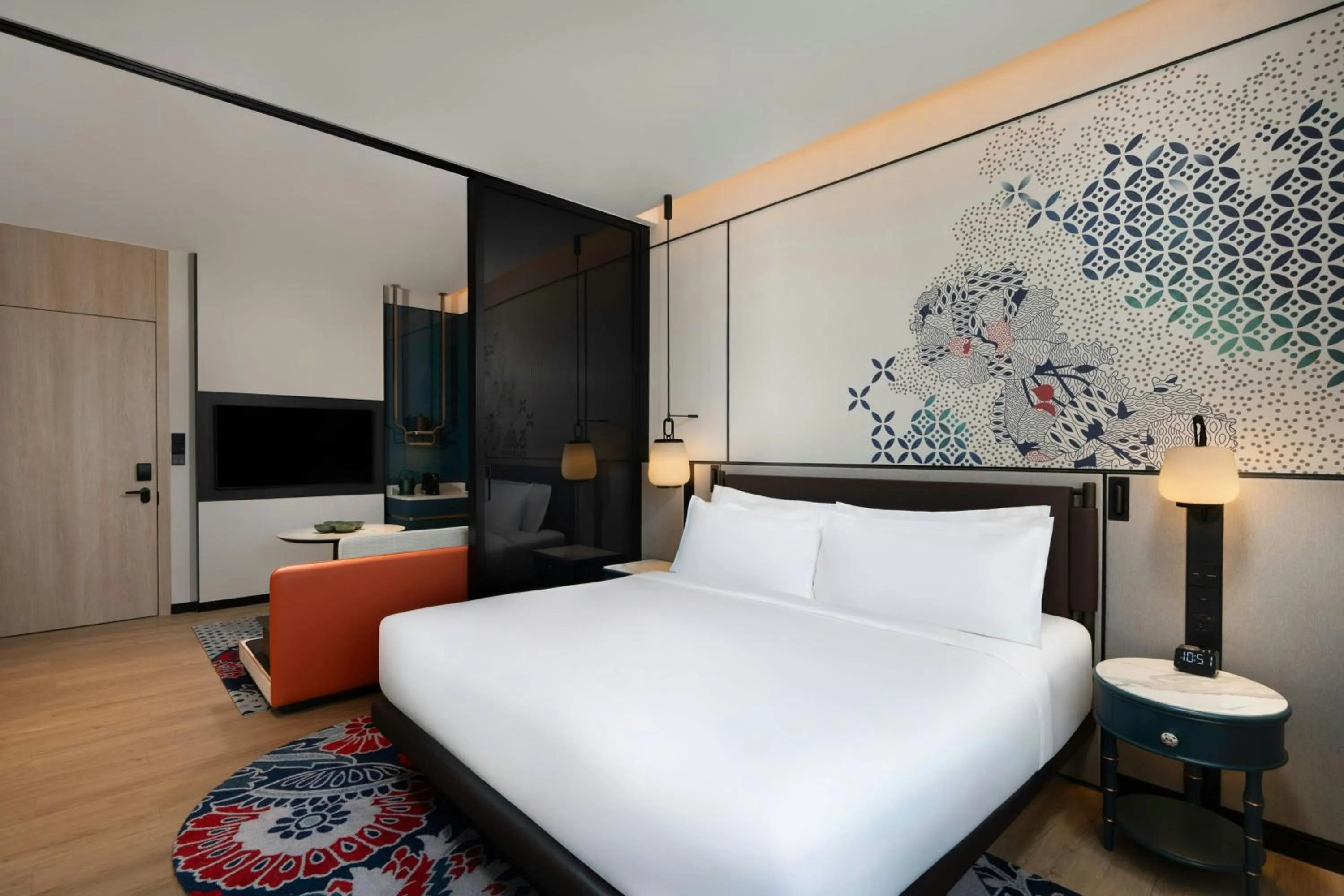 Bedroom, Bed in Iconic Marjorie Hotel, Penang, a Tribute Portfolio Hotel