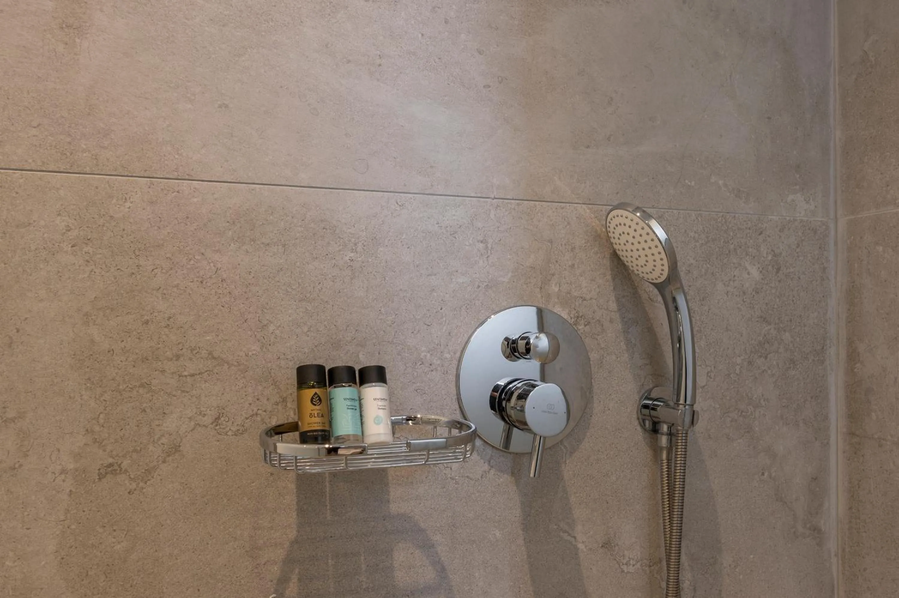 Shower in Mare Village Hotel