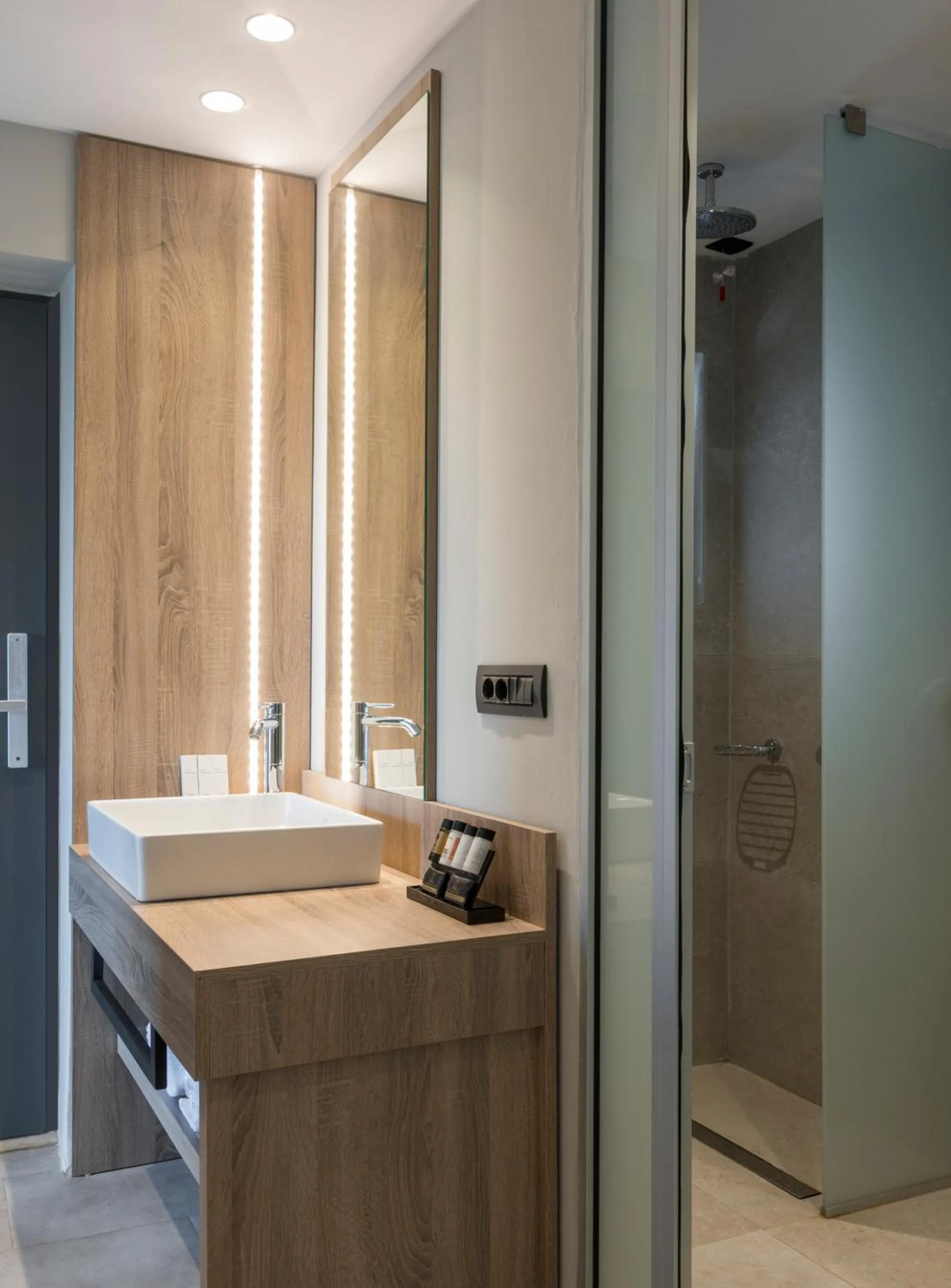 Bathroom in Mare Village Hotel