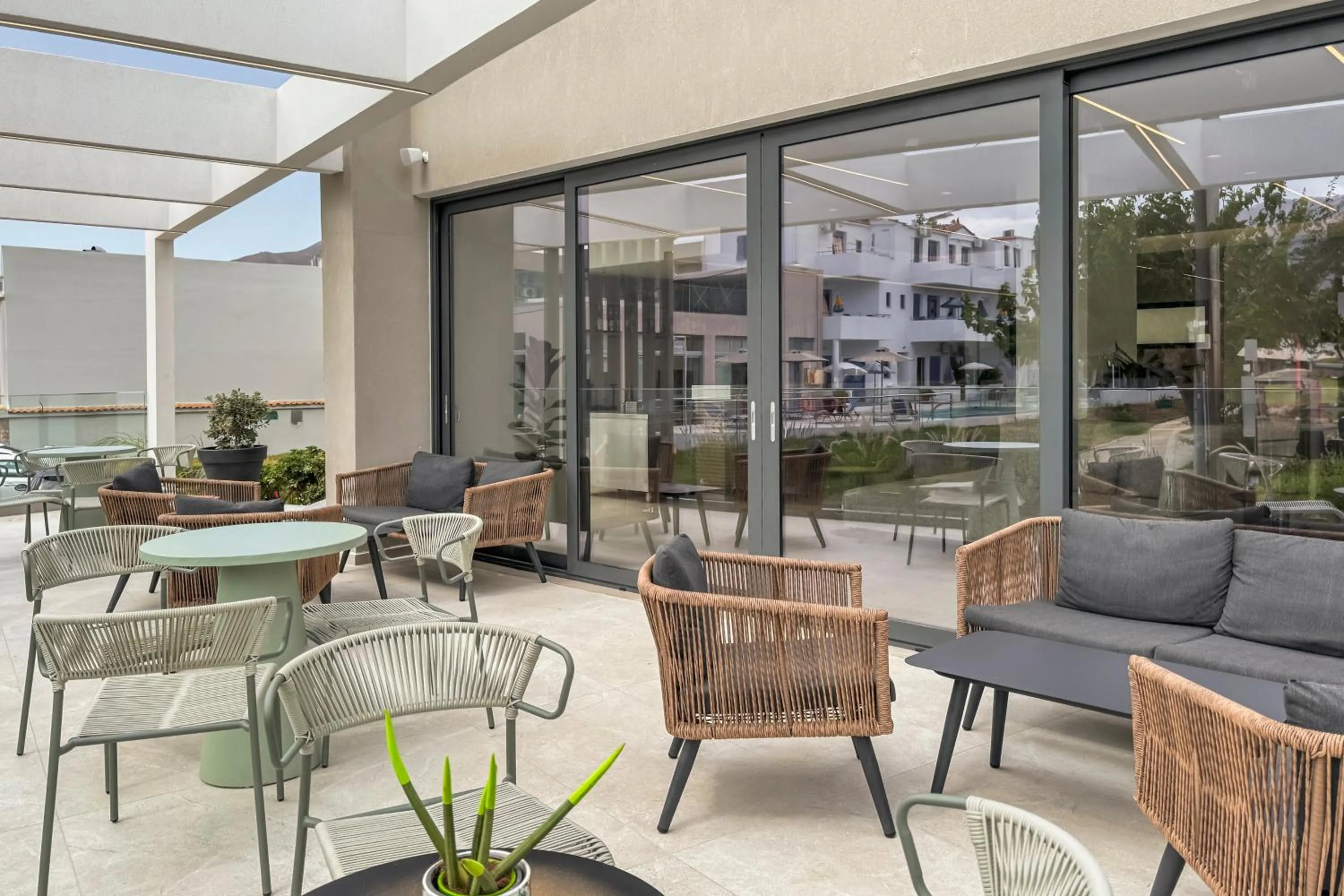 Balcony/Terrace in Mare Village Hotel