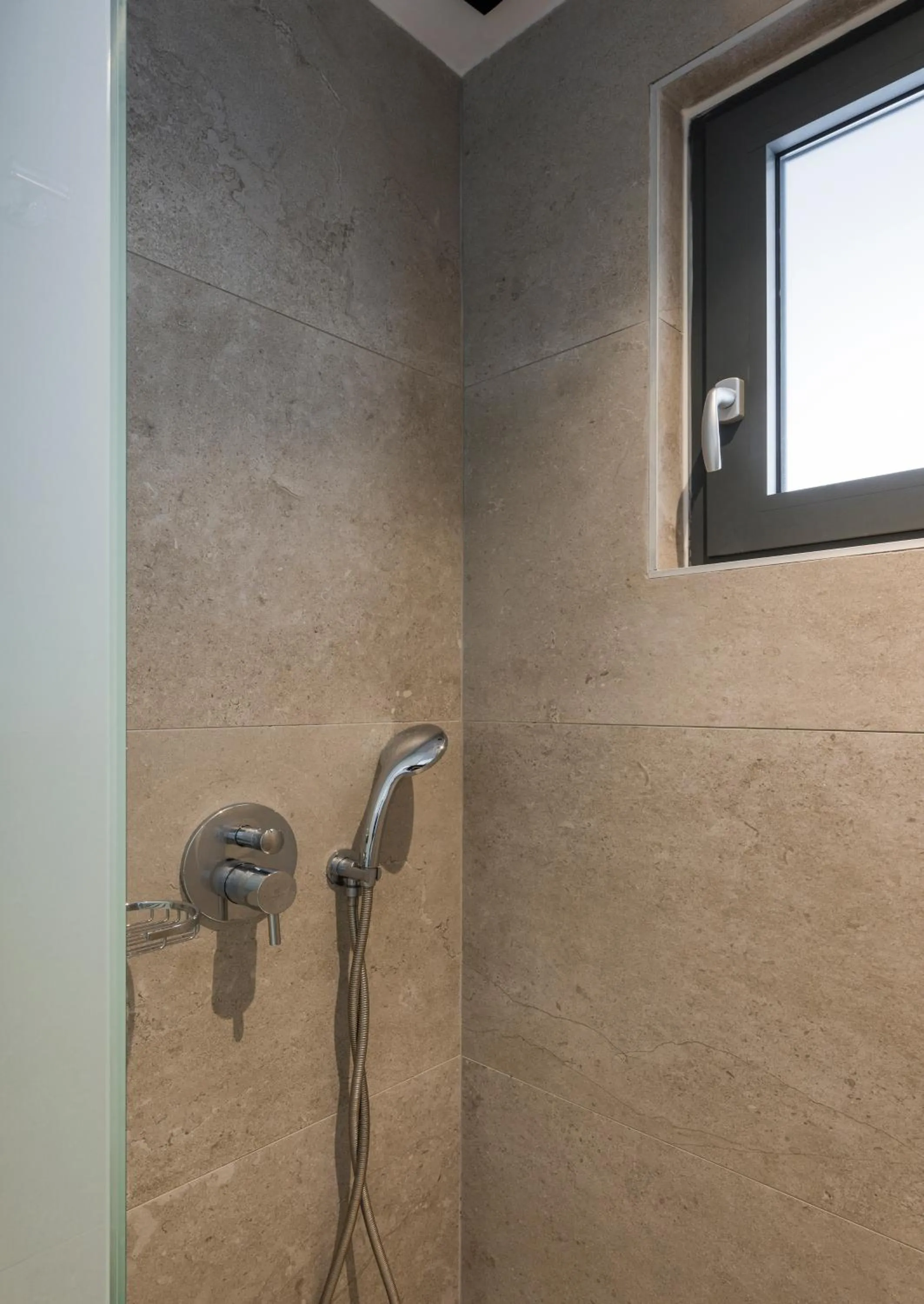 Shower in Mare Village Hotel