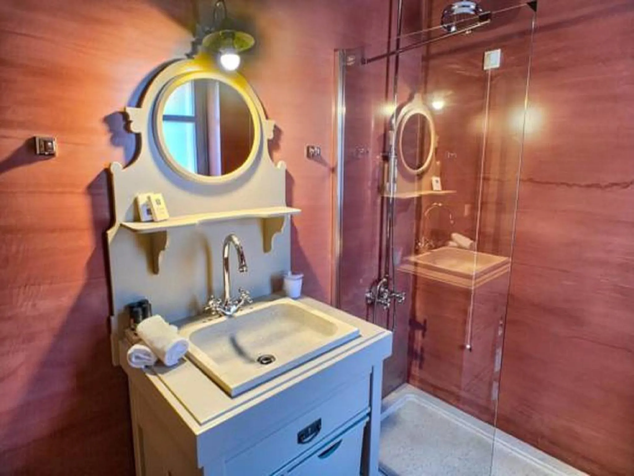 Bathroom in Haones Suites