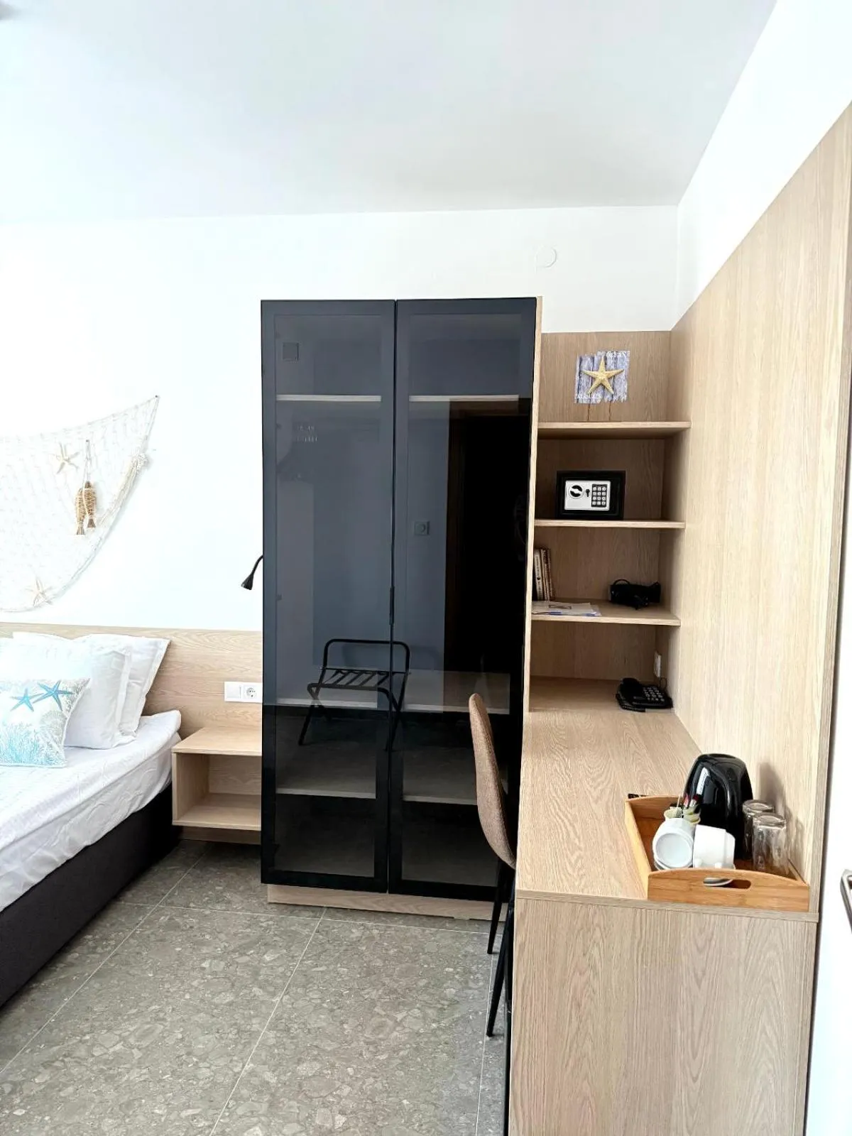 Bed in Hotel Mistral