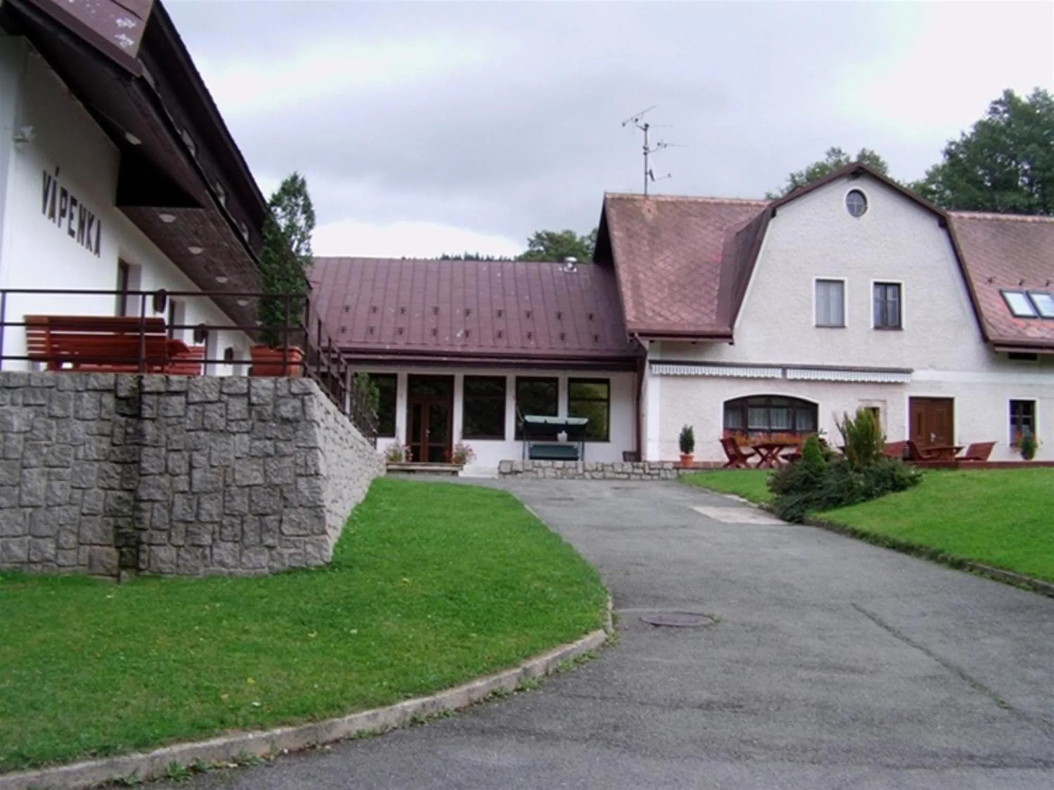 Property building in Penzion Vápenka