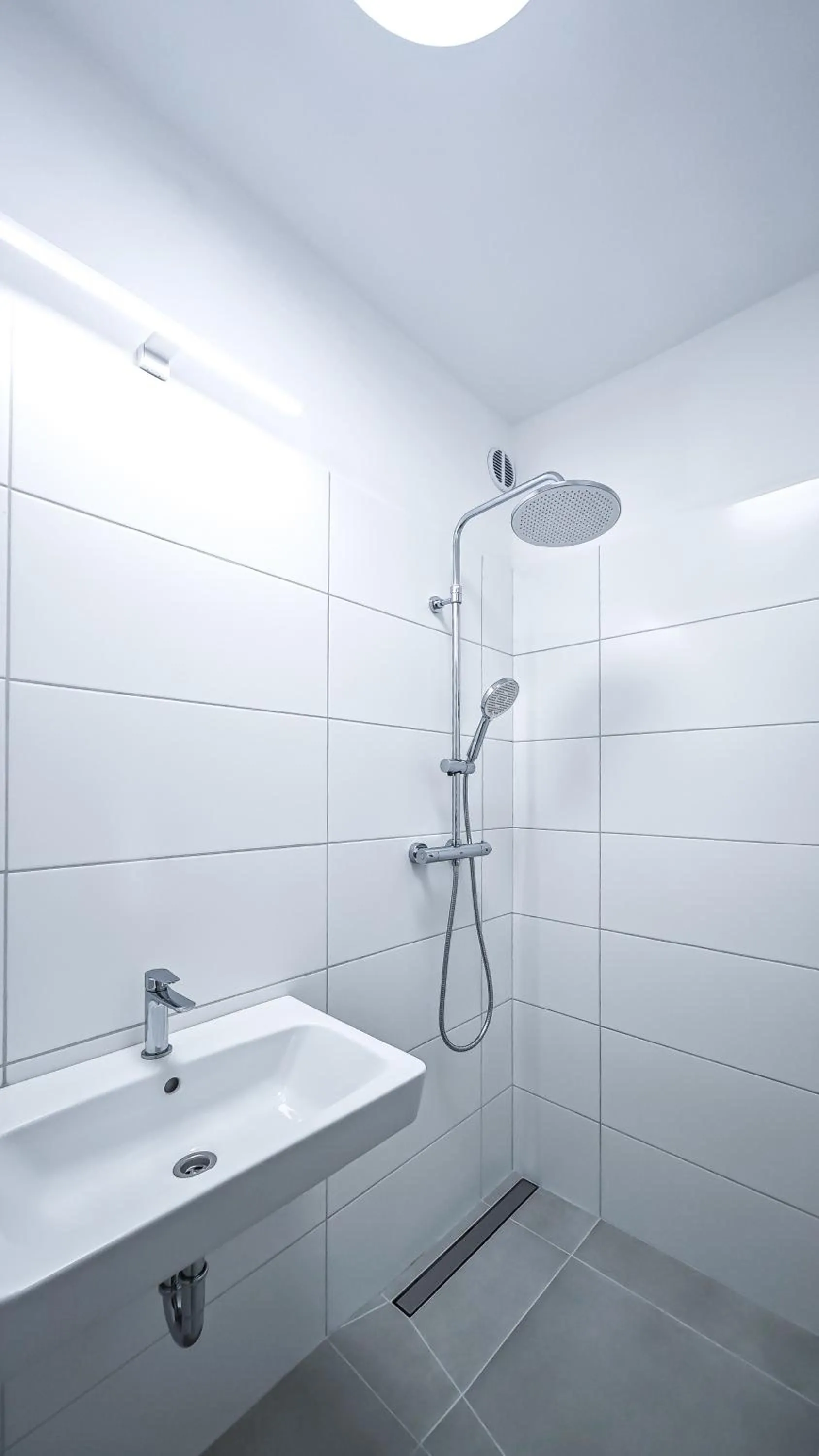 Bathroom in Penzion Vápenka