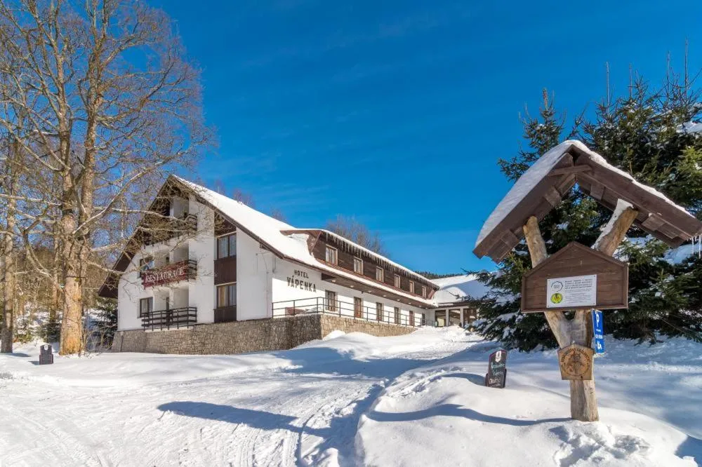 Winter in Penzion Vápenka