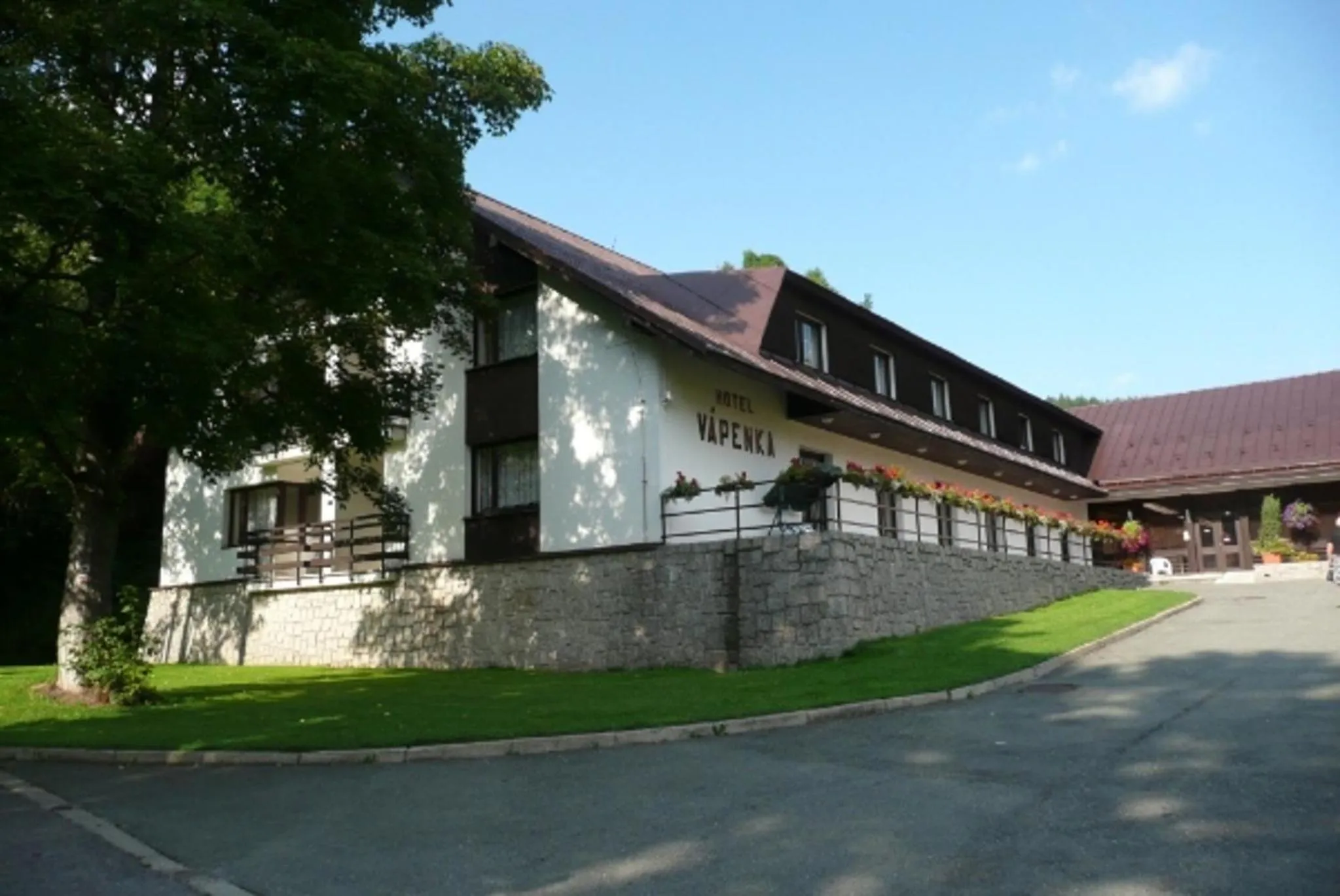 Property building in Penzion Vápenka