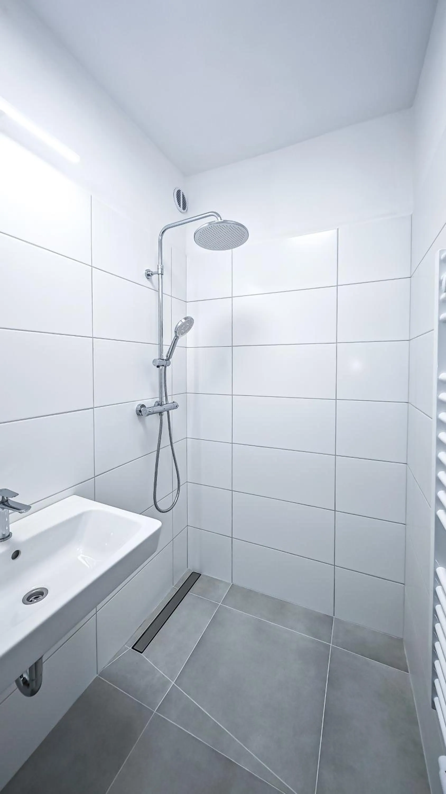 Bathroom in Penzion Vápenka