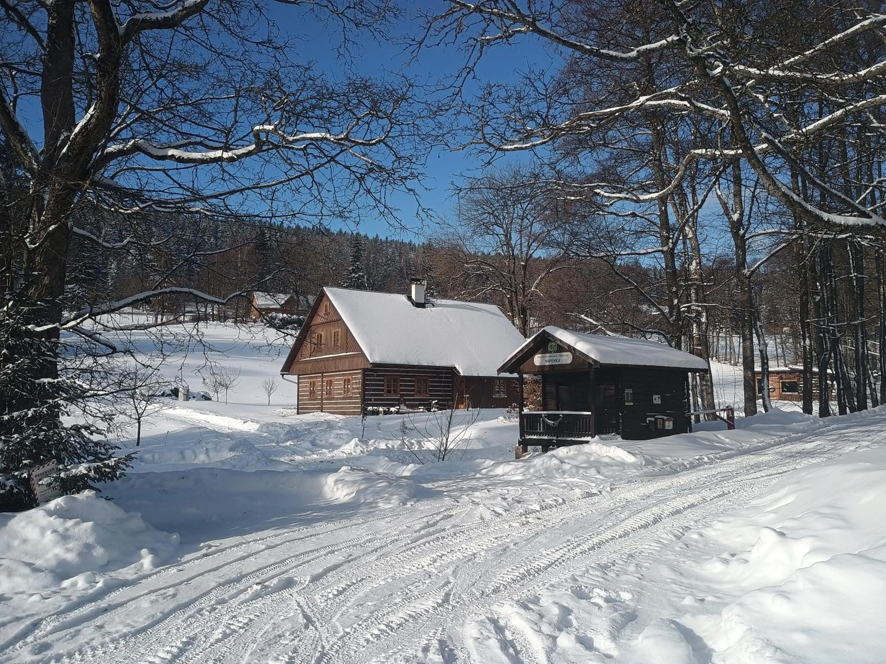 Winter in Penzion Vápenka