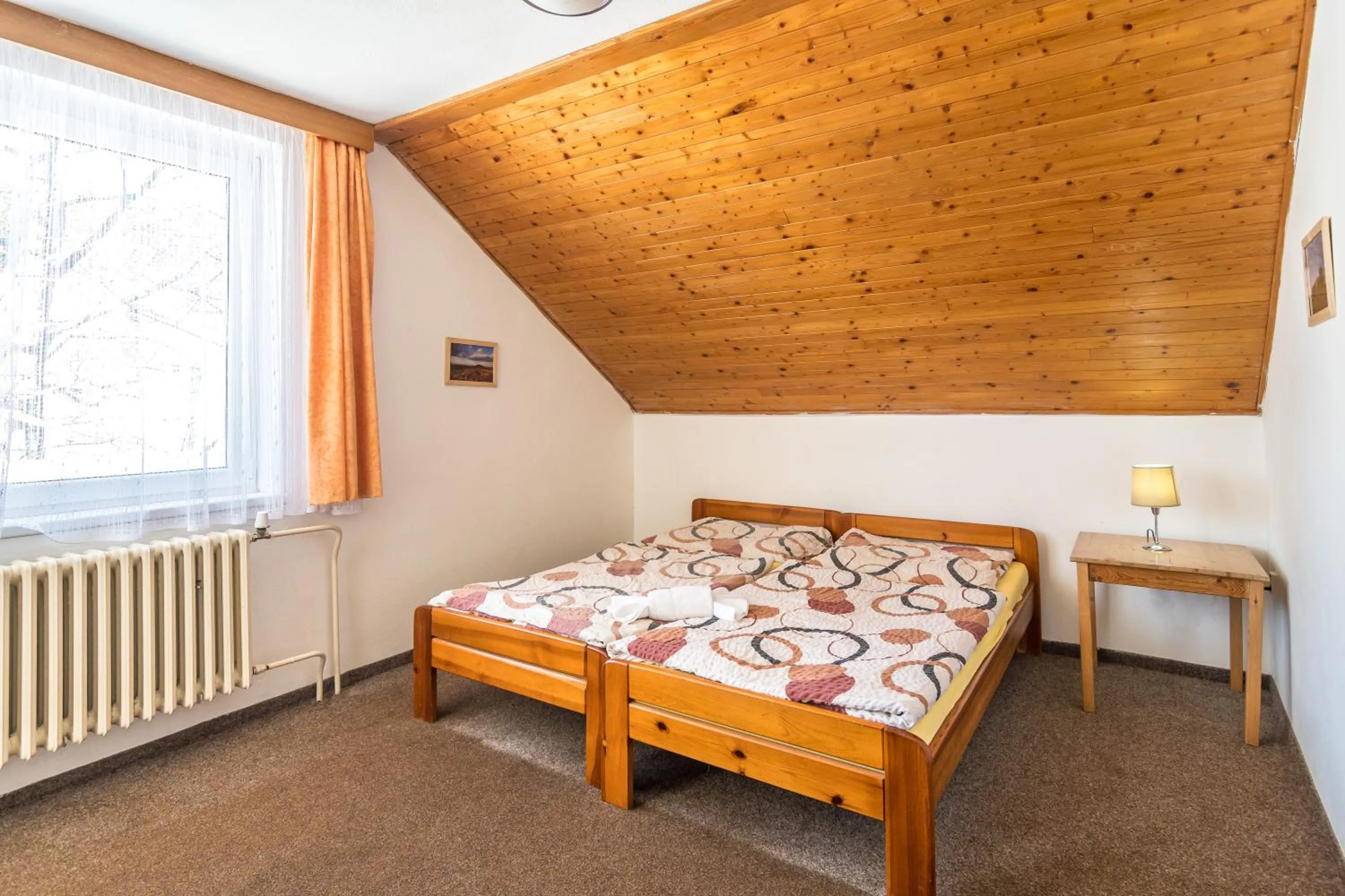 Bedroom, Bed in Penzion Vápenka