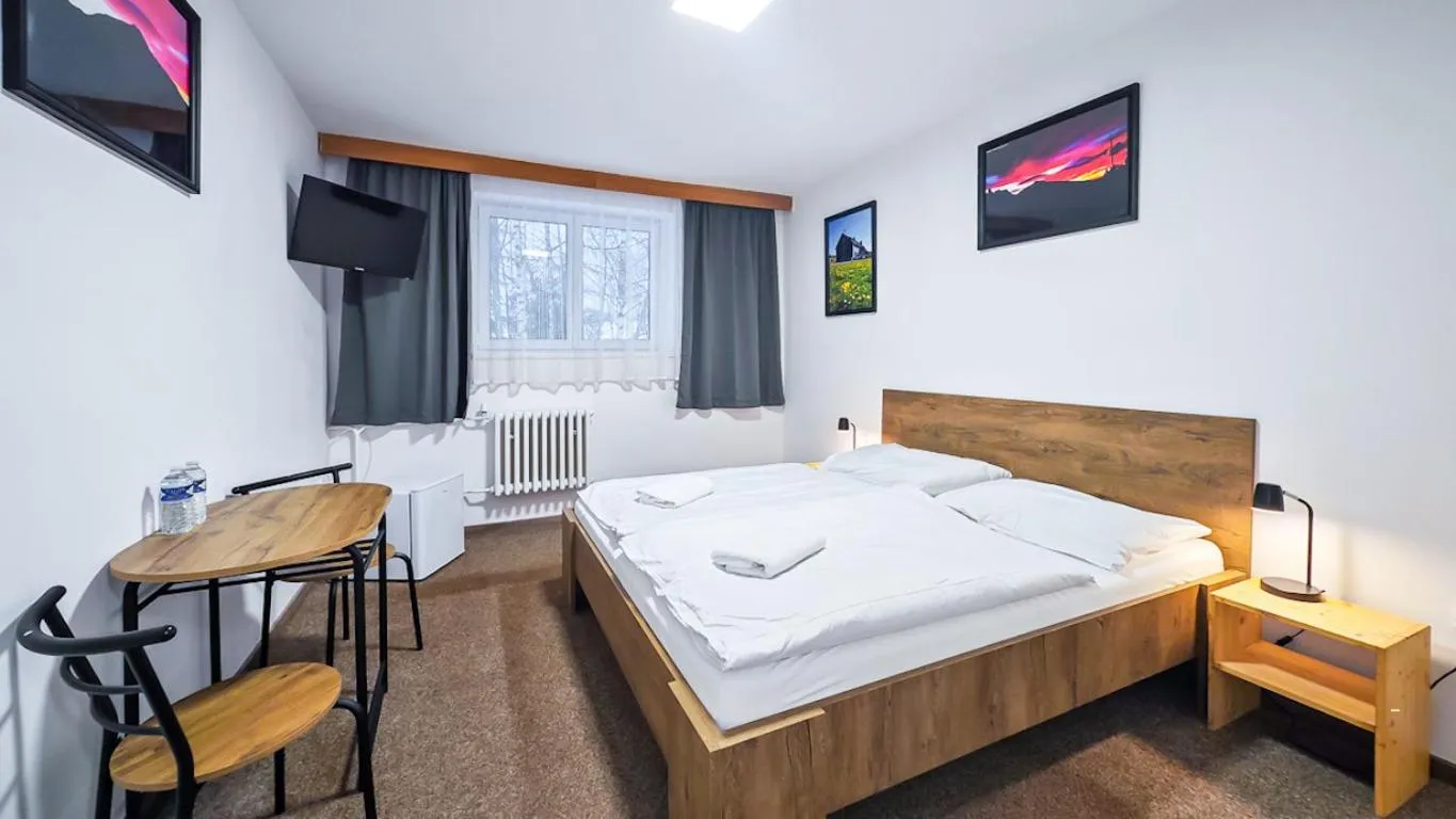 Bedroom, Bed in Penzion Vápenka