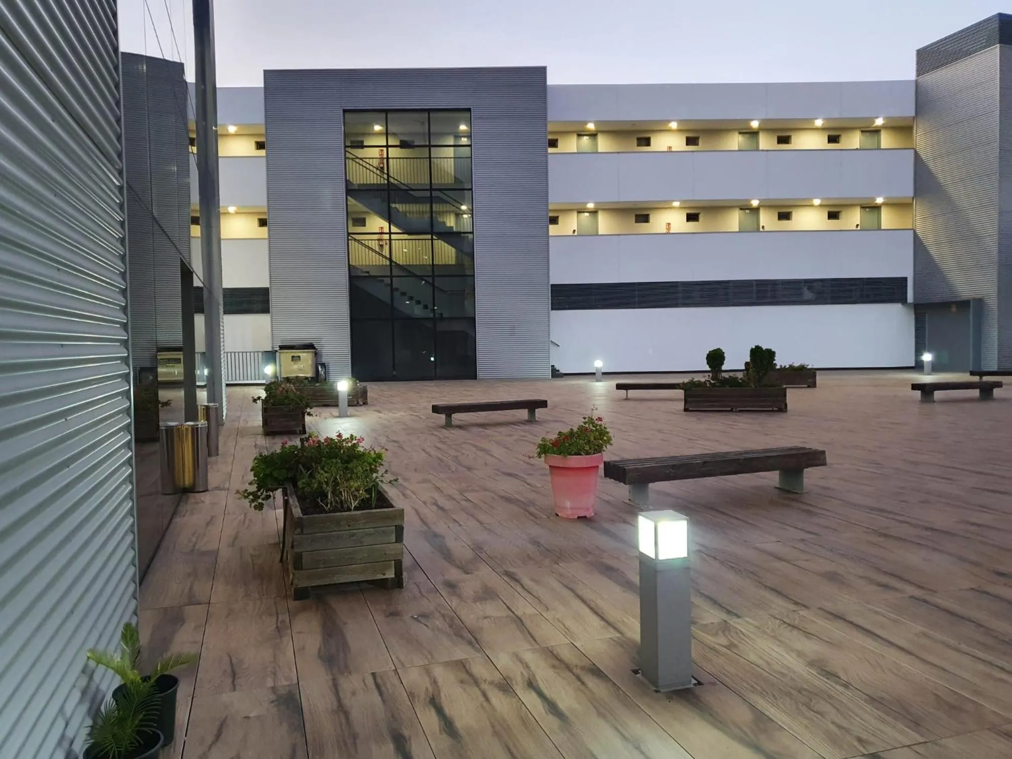 Patio in Iberflat Vega de Triana