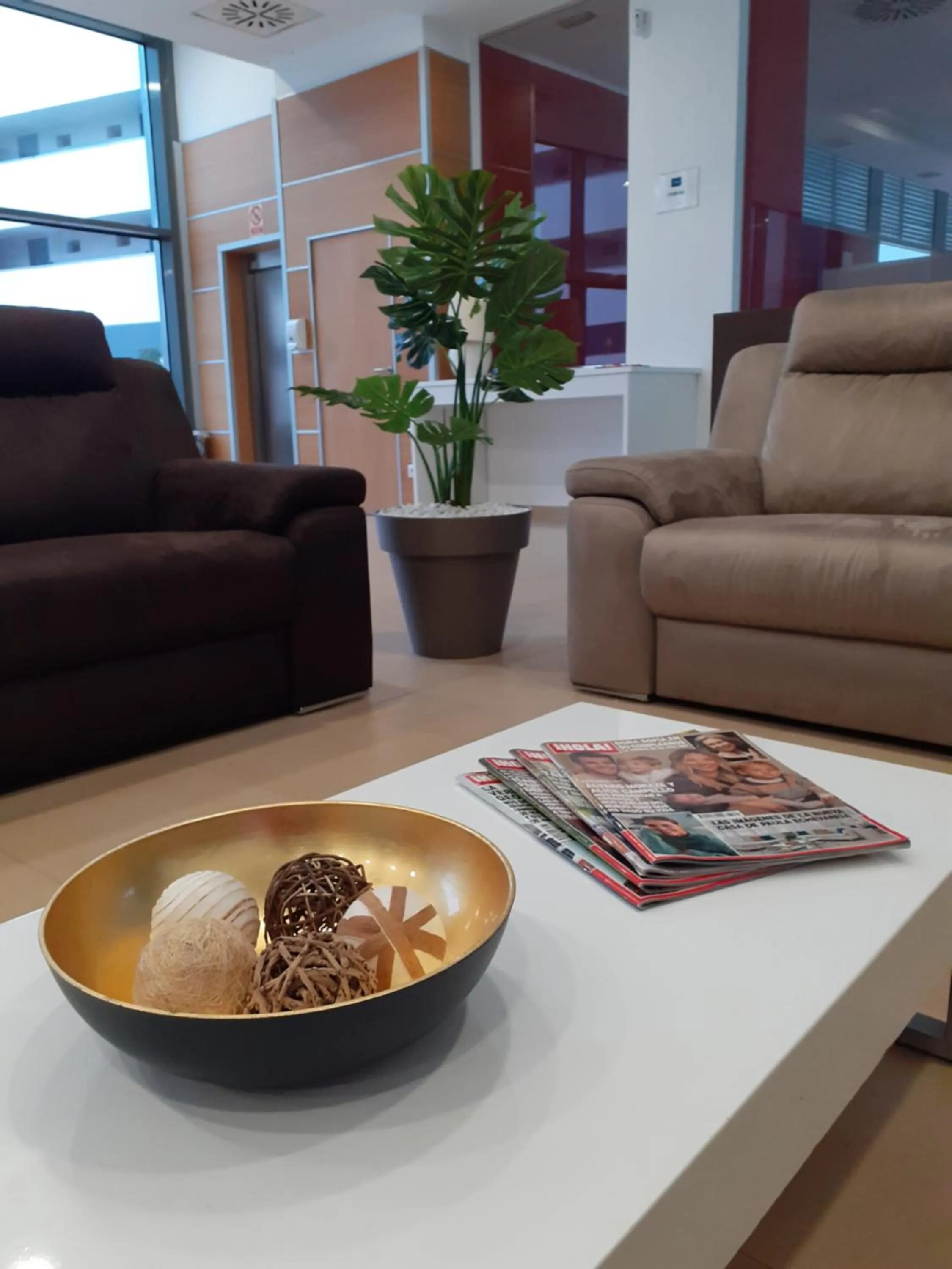 Lobby or reception in Iberflat Vega de Triana