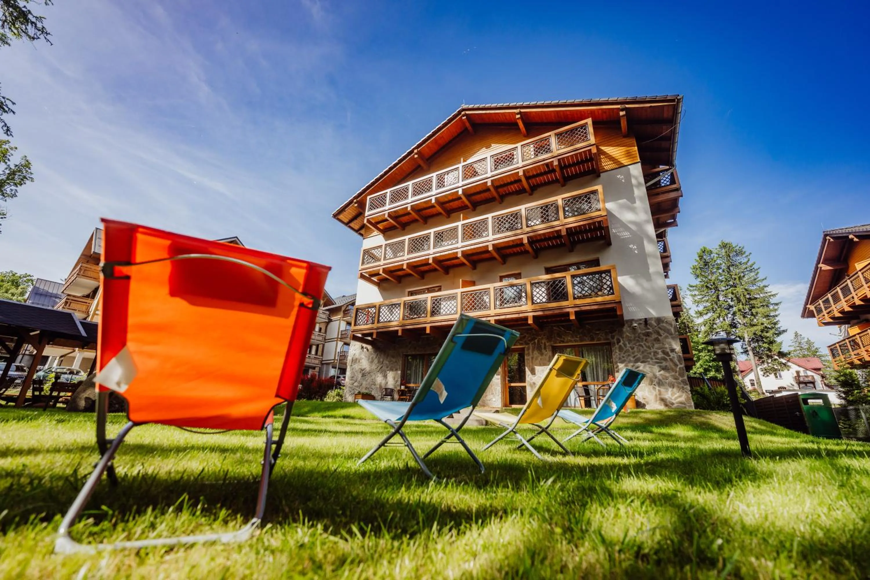 Property building in Hotel Na Skarpie