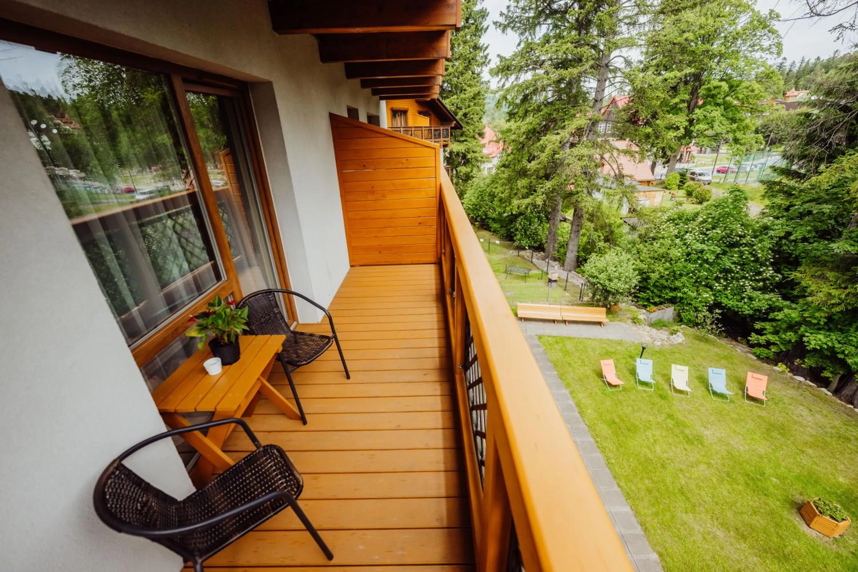 Balcony/Terrace in Hotel Na Skarpie