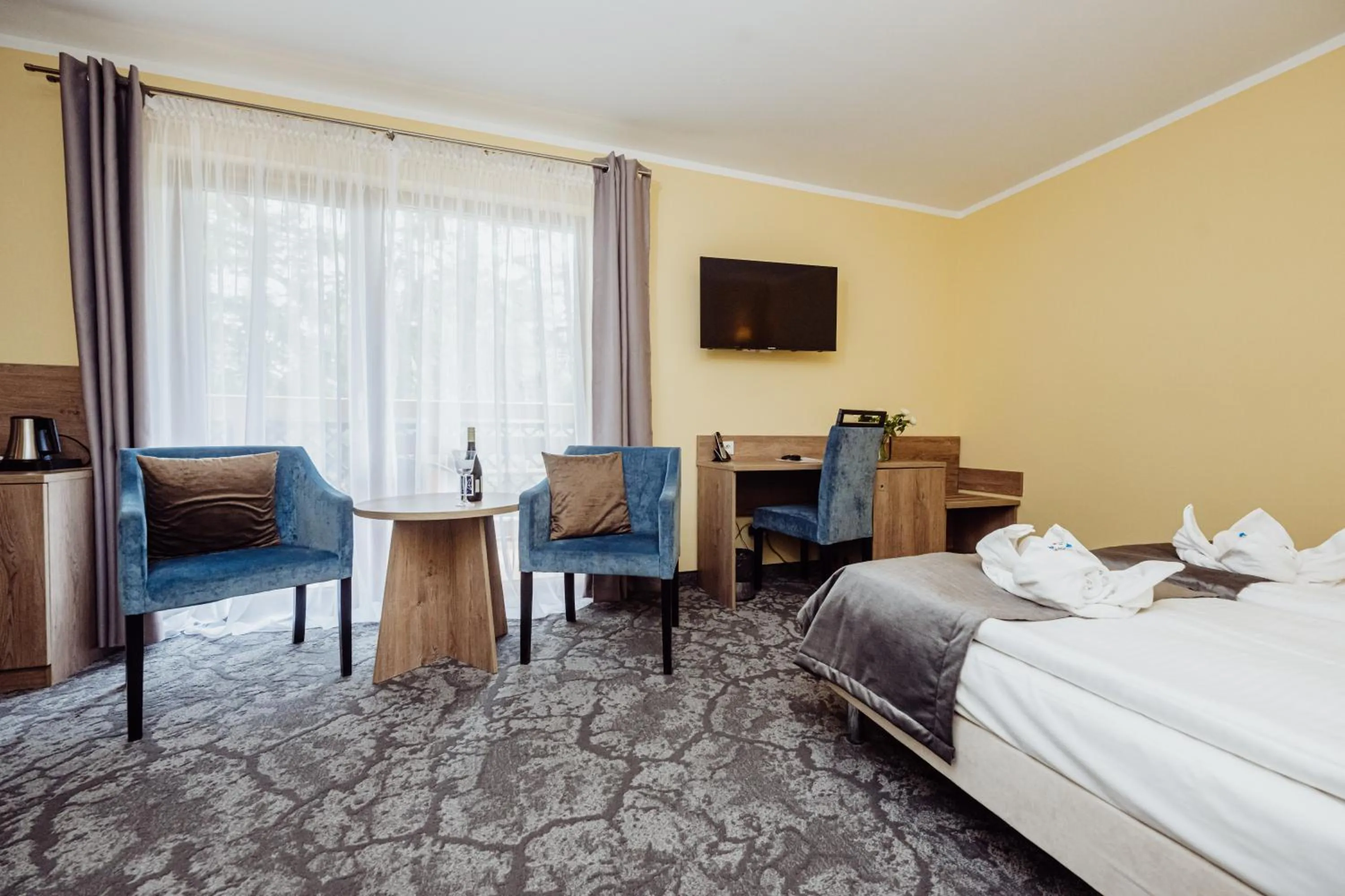 Photo of the whole room, Bed in Hotel Na Skarpie