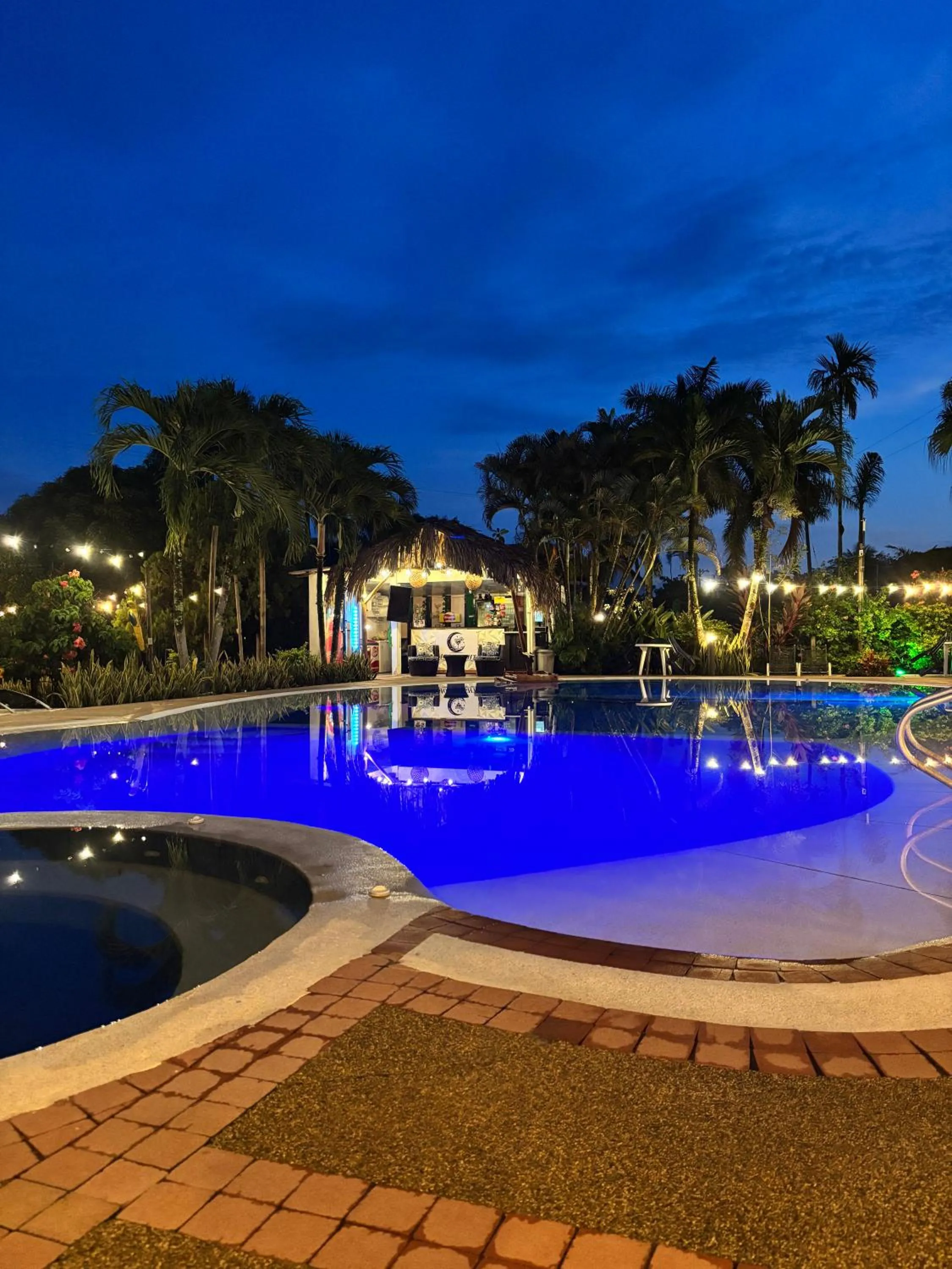 Swimming pool in Hotel Rosalinda Campestre del Llano