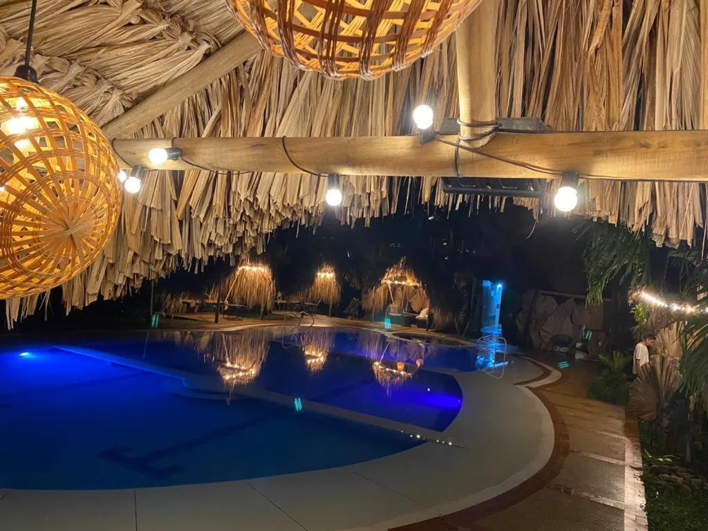 Swimming pool in Hotel Rosalinda Campestre del Llano