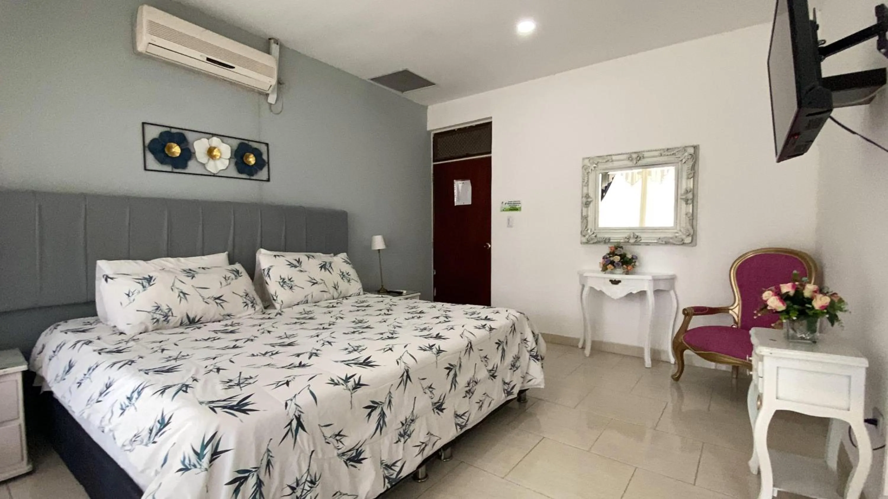 Bed in Hotel Rosalinda Campestre del Llano