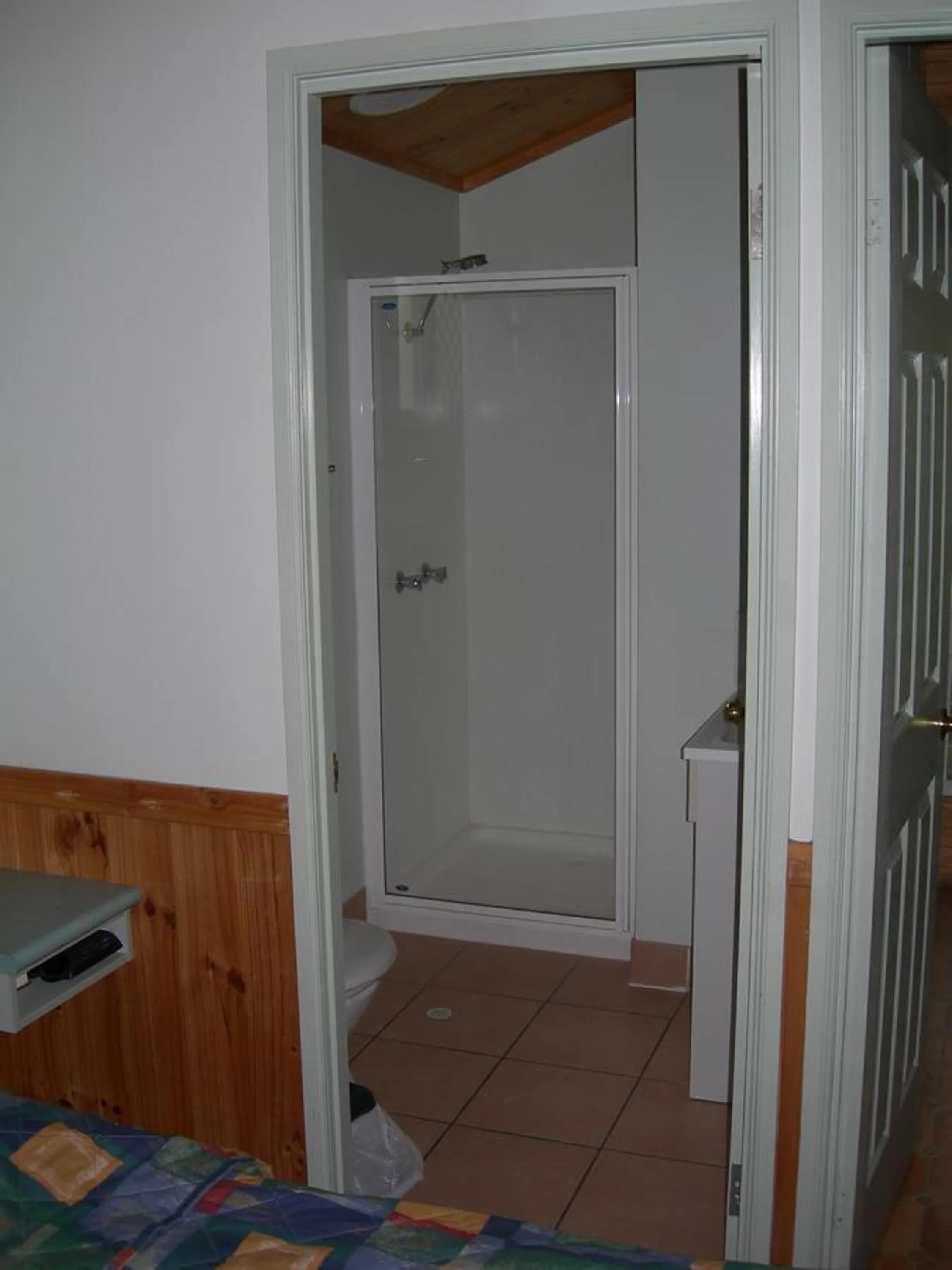 Bedroom in Riverside Tourist Park