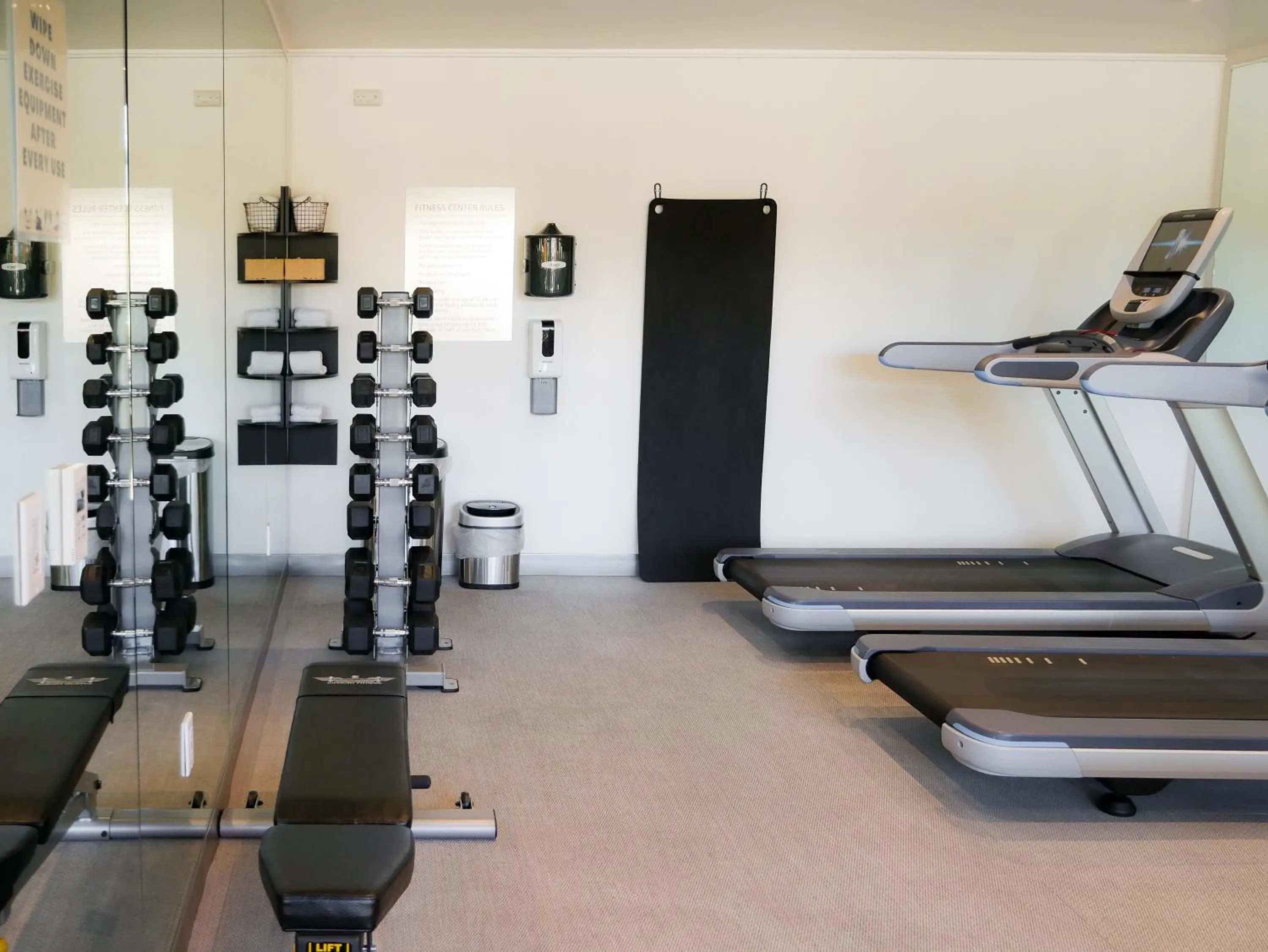 Fitness centre/facilities in The Nest Hotel Palo Alto