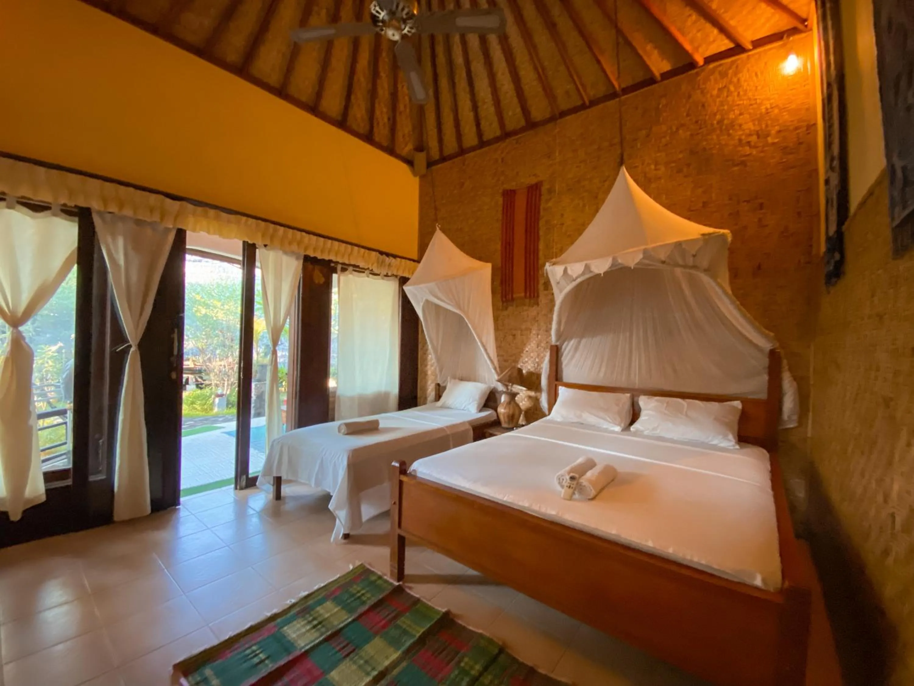 Photo of the whole room, Bed in Sejuk Cottages