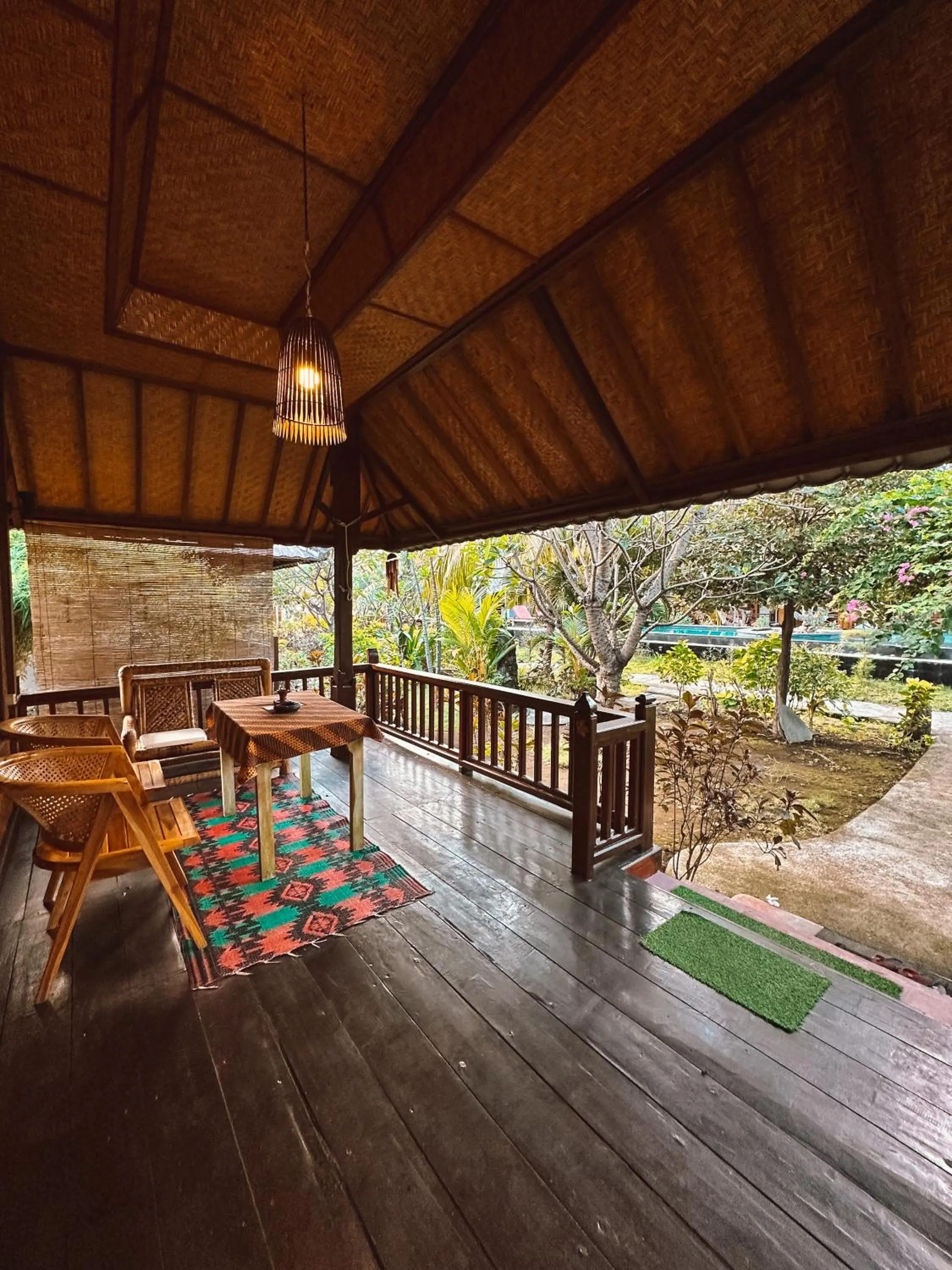 Patio in Sejuk Cottages